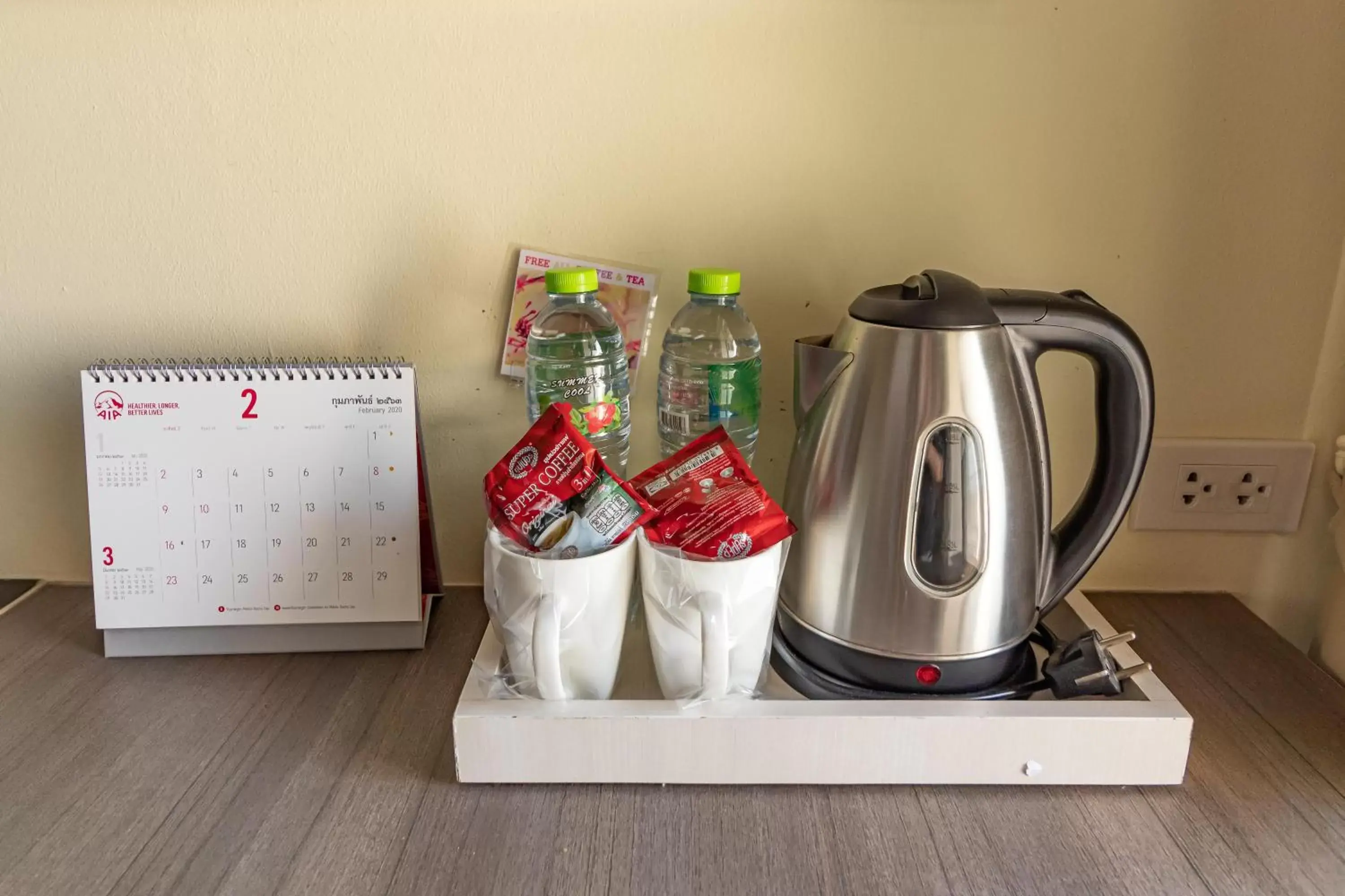 Coffee/tea facilities in AA Resort Hotel