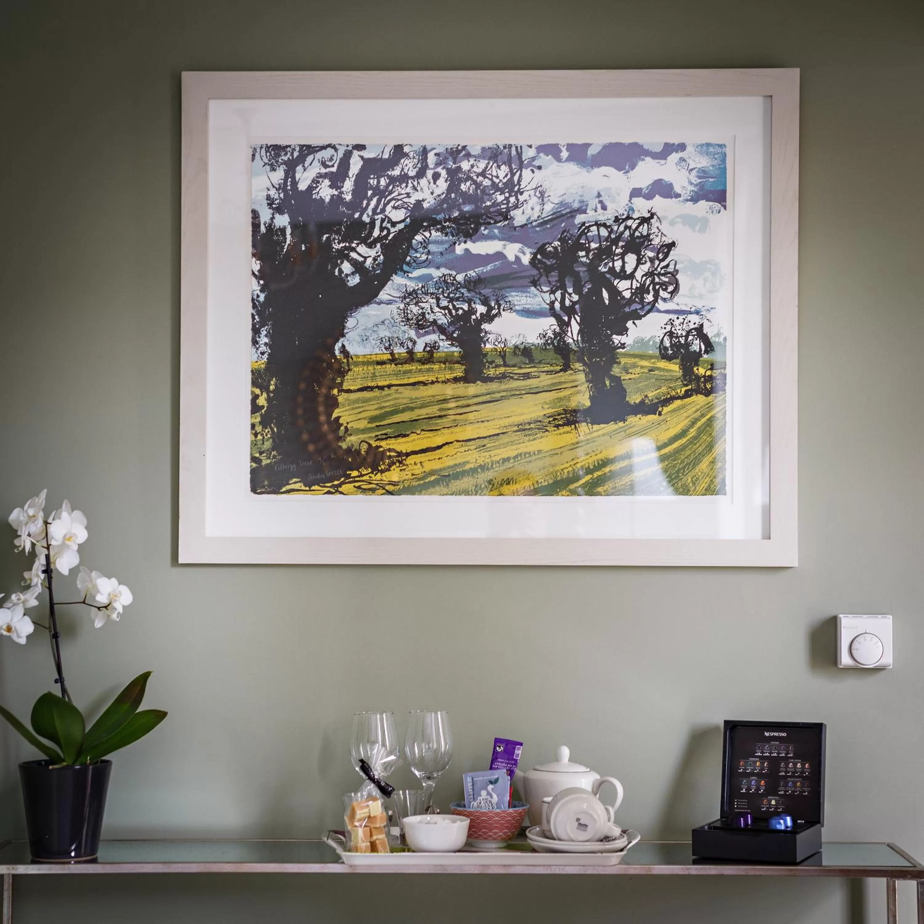 Coffee/tea facilities in The Assembly House in central Norwich