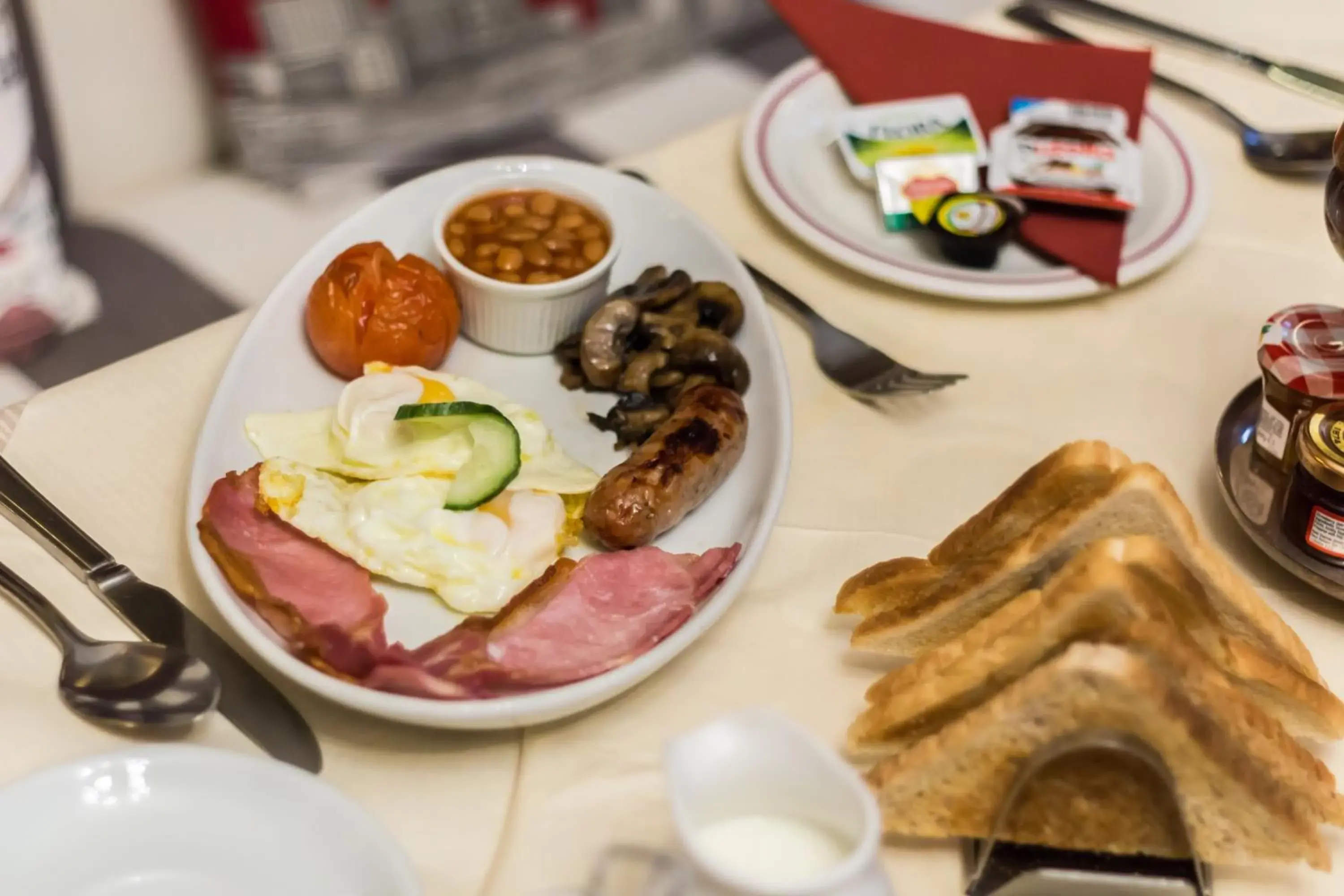 Buffet breakfast, Food in Arosfa Hotel London by Compass Hospitality