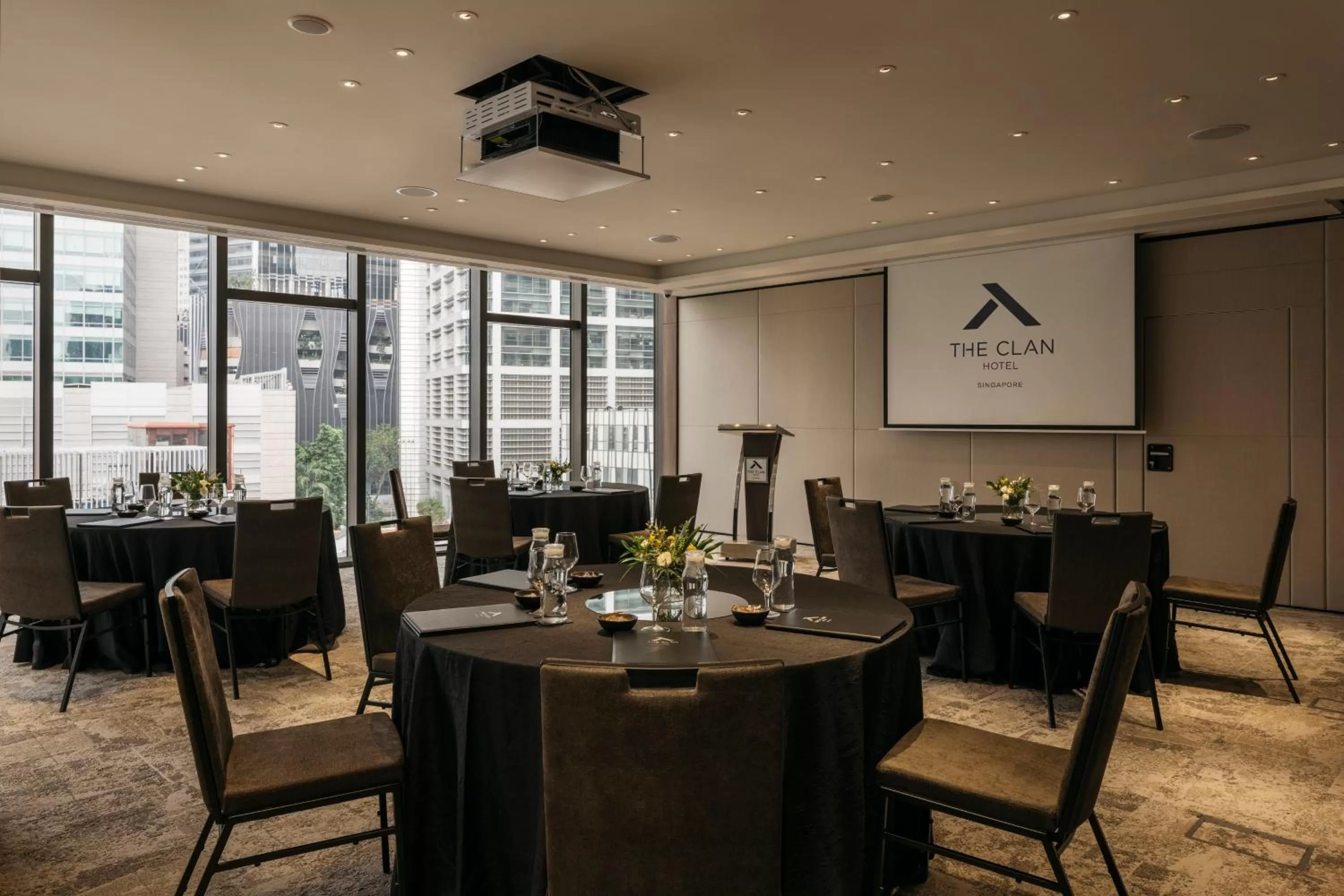 Meeting/conference room in The Clan Hotel Singapore by Far East Hospitality