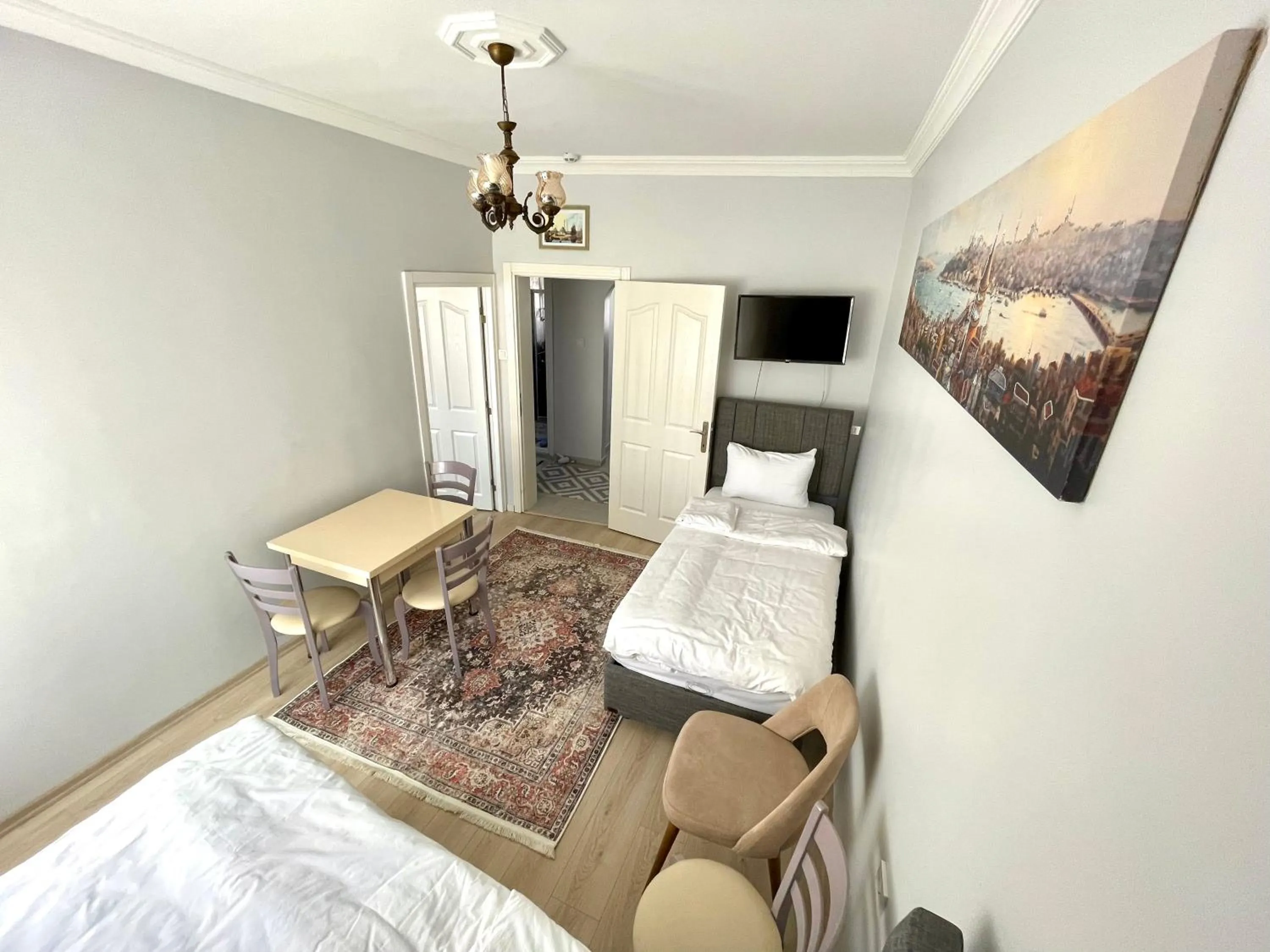 Bed in Oldtown Sultanahmet Suites