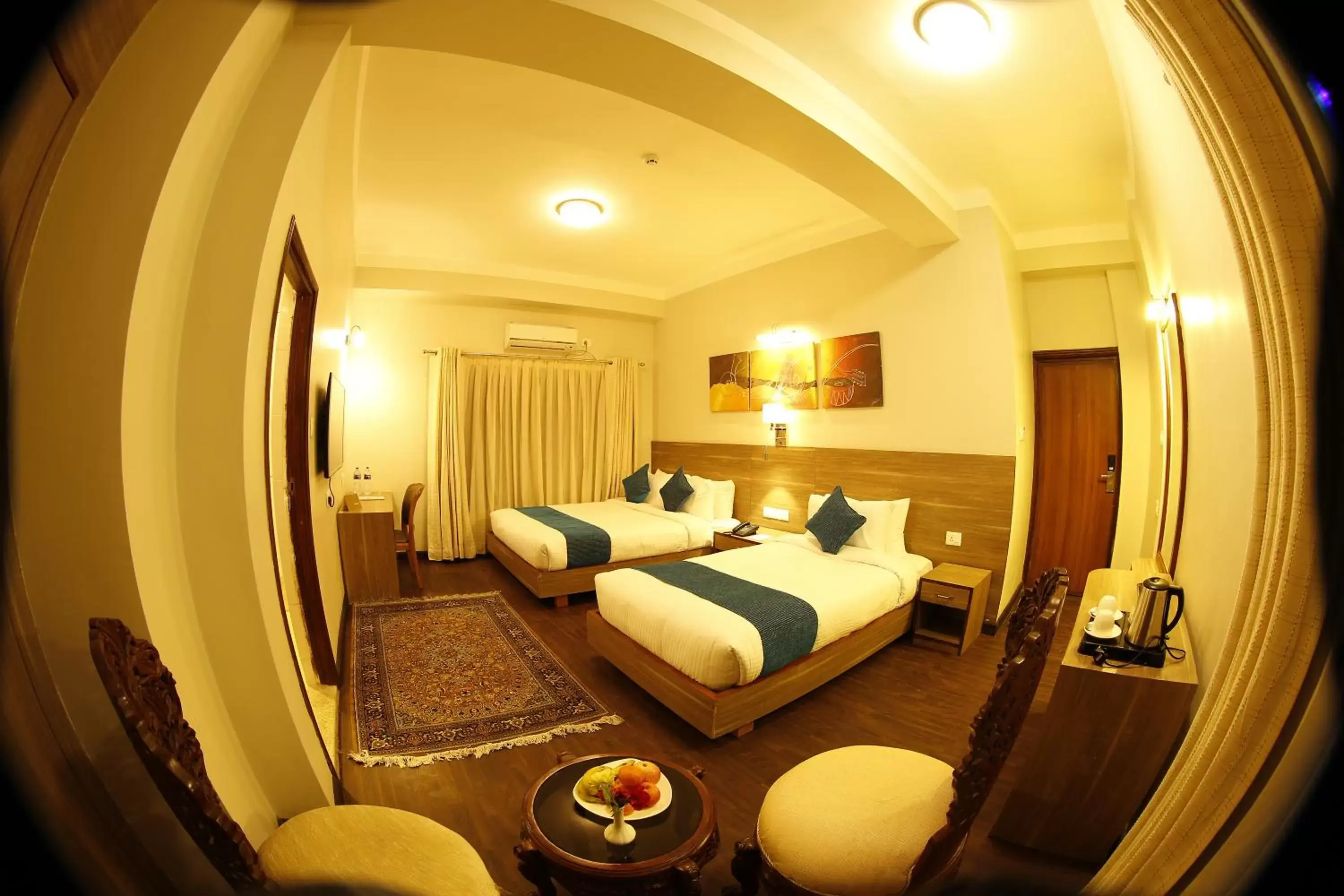 Photo of the whole room, Bed in Hotel Arts Kathmandu