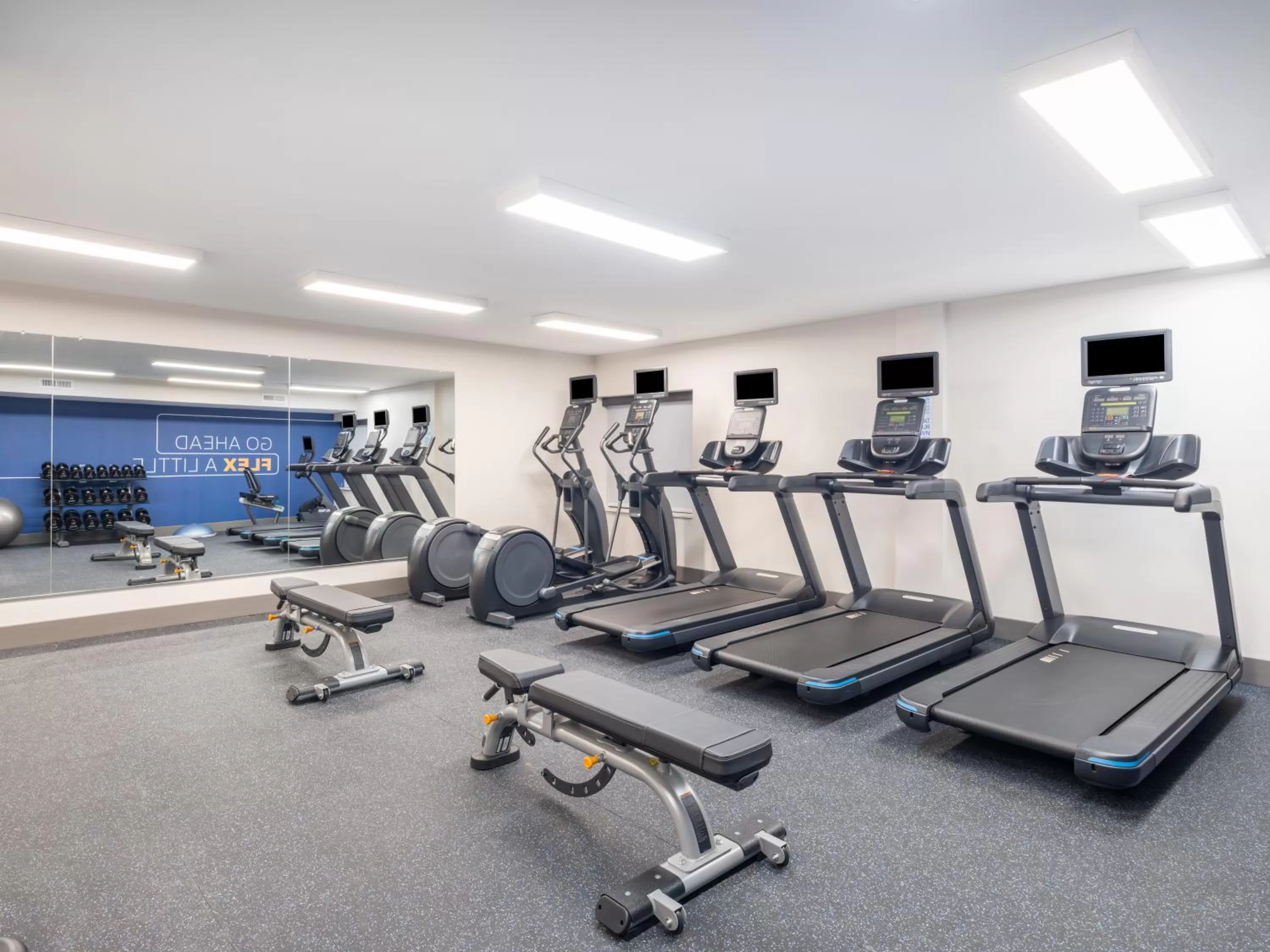 Fitness centre/facilities in Holiday Inn Express & Suites Greensboro - I-40 atWendover by IHG