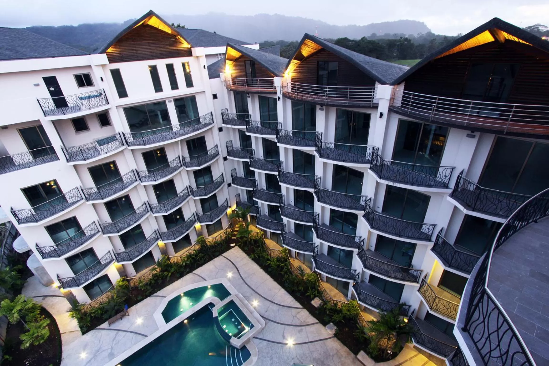 Mountain view in Oceano Boutique Hotel & Bistró