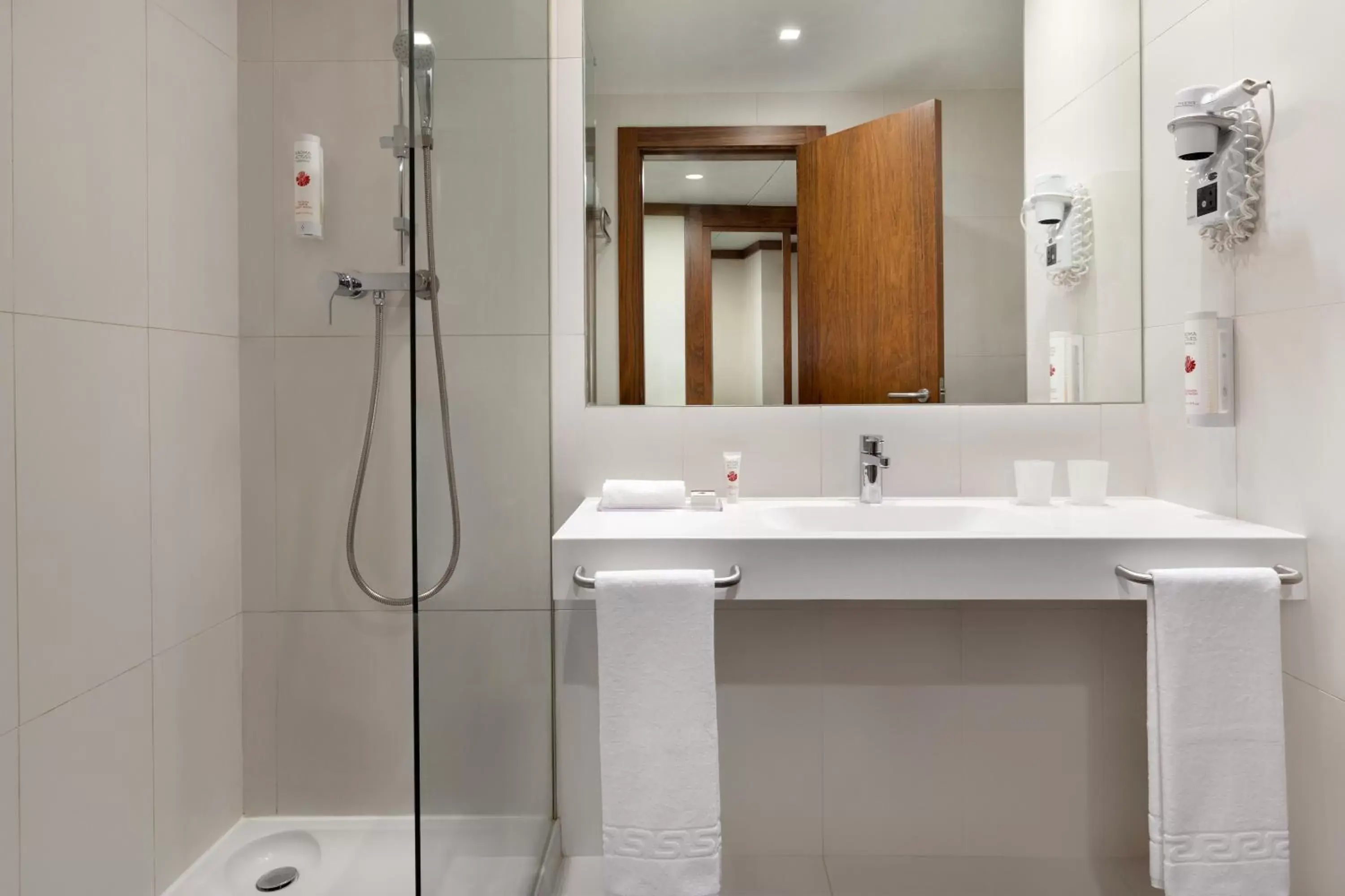 Shower, Bathroom in Ramada by Wyndham Lisbon