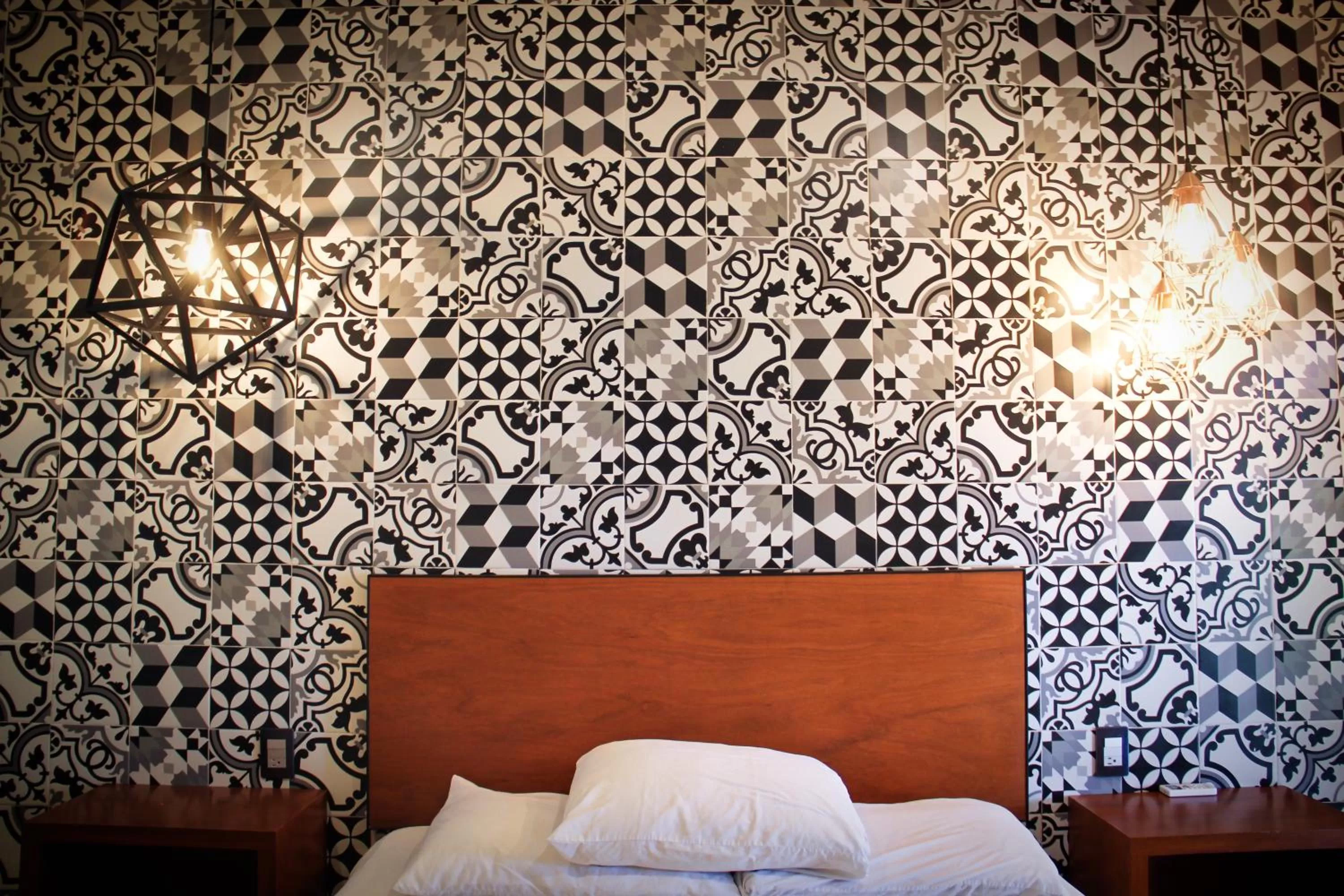 Bed in Casa Shiva Bacalar by MIJ