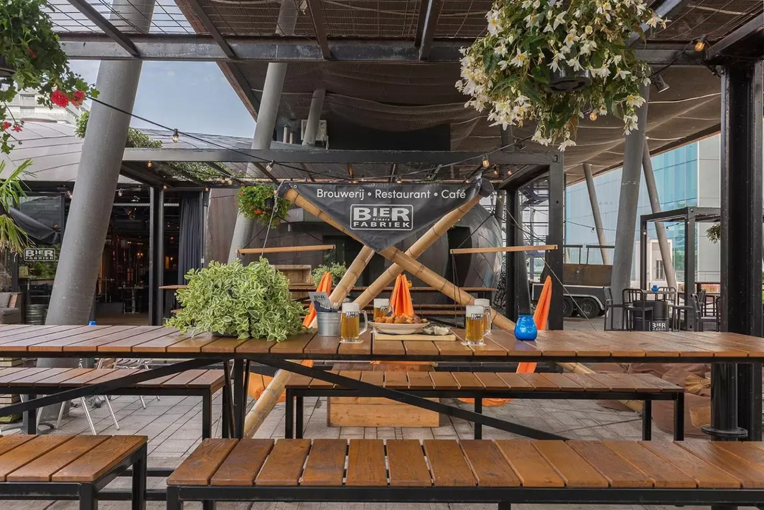 Balcony/Terrace in Leonardo Hotel Almere City Center