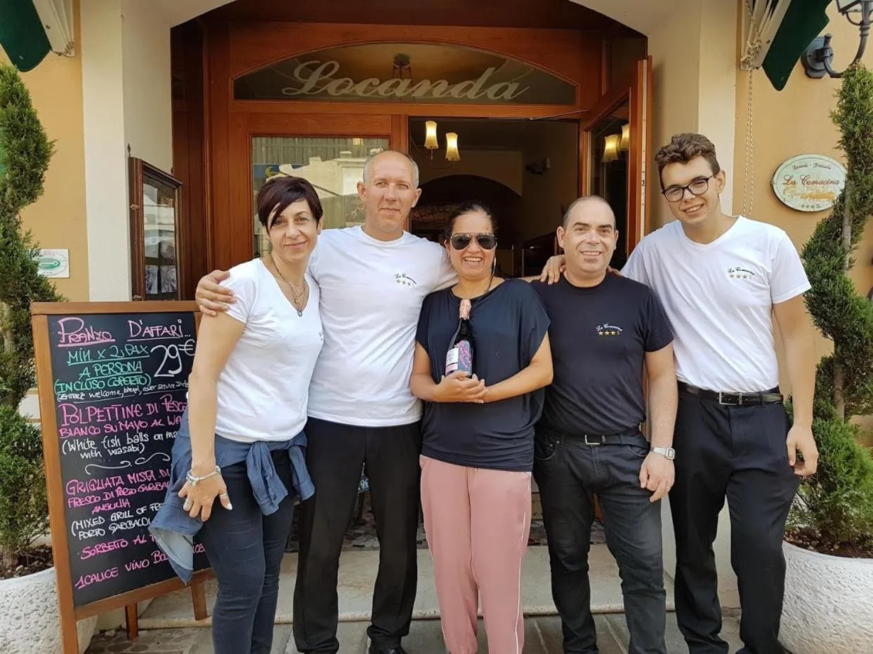 Staff in Locanda La Comacina