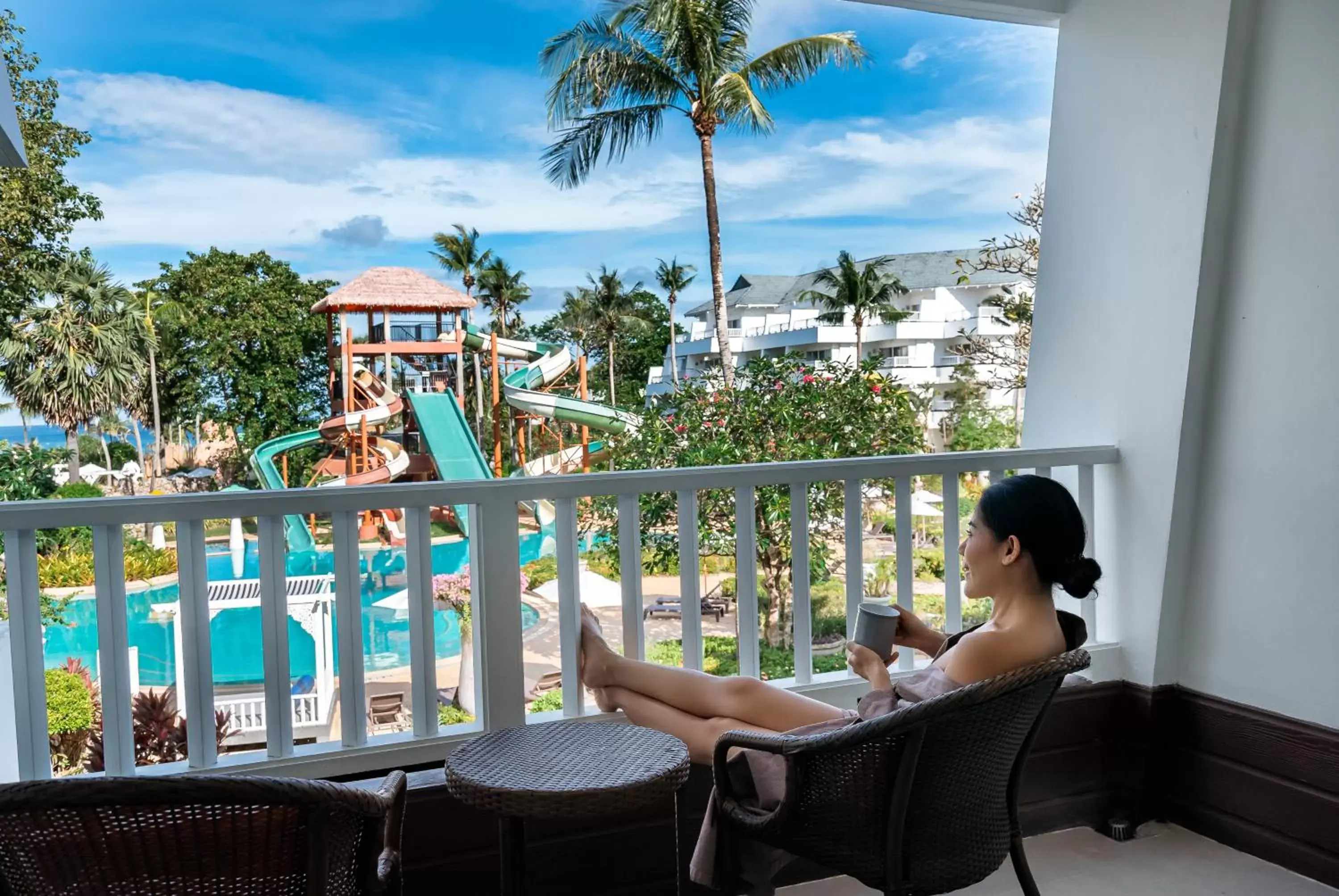 Balcony/Terrace in Thavorn Palm Beach Resort Phuket - SHA Extra Plus