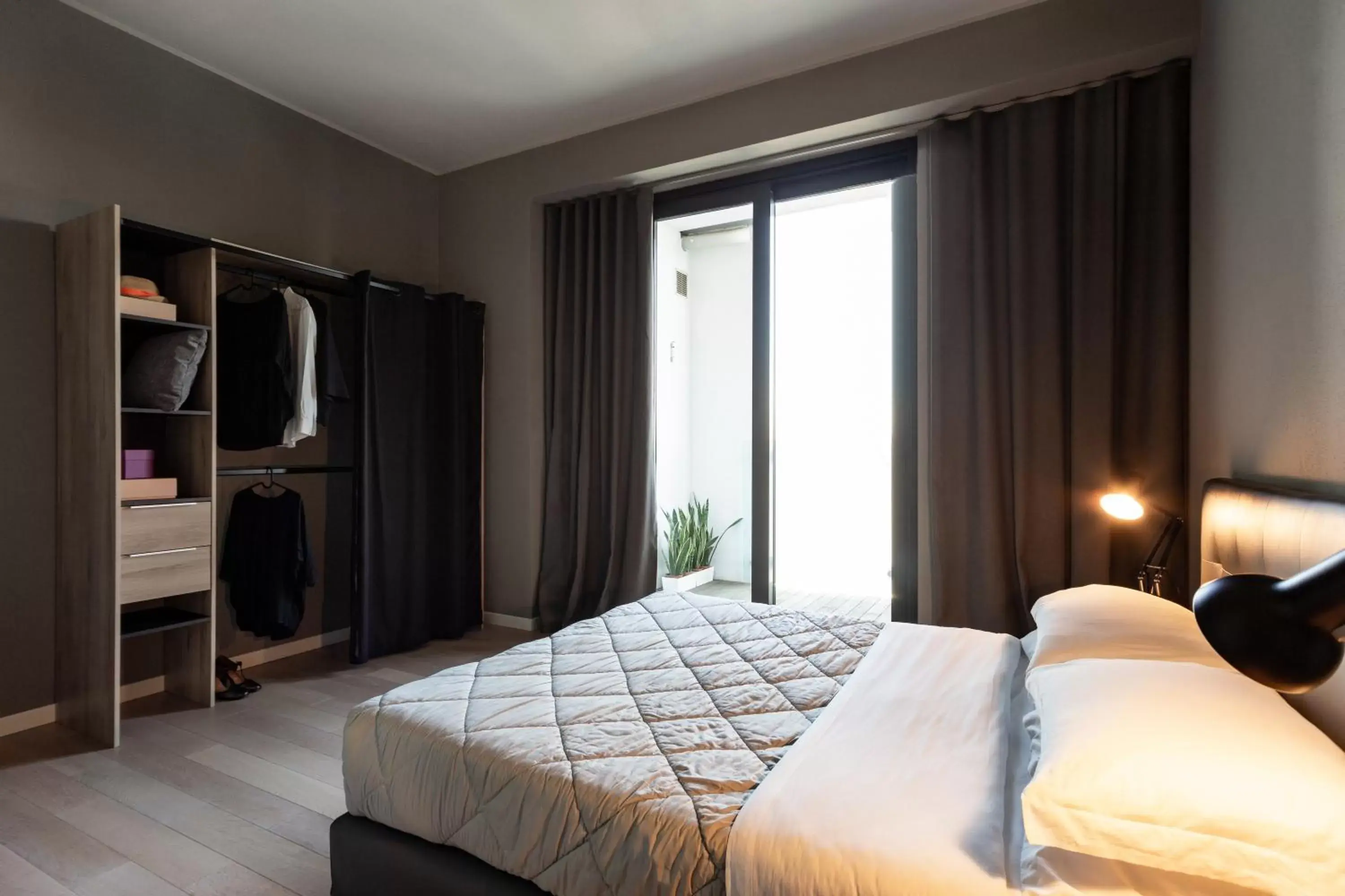Bedroom, Bed in Dreams Hotel Città Studi
