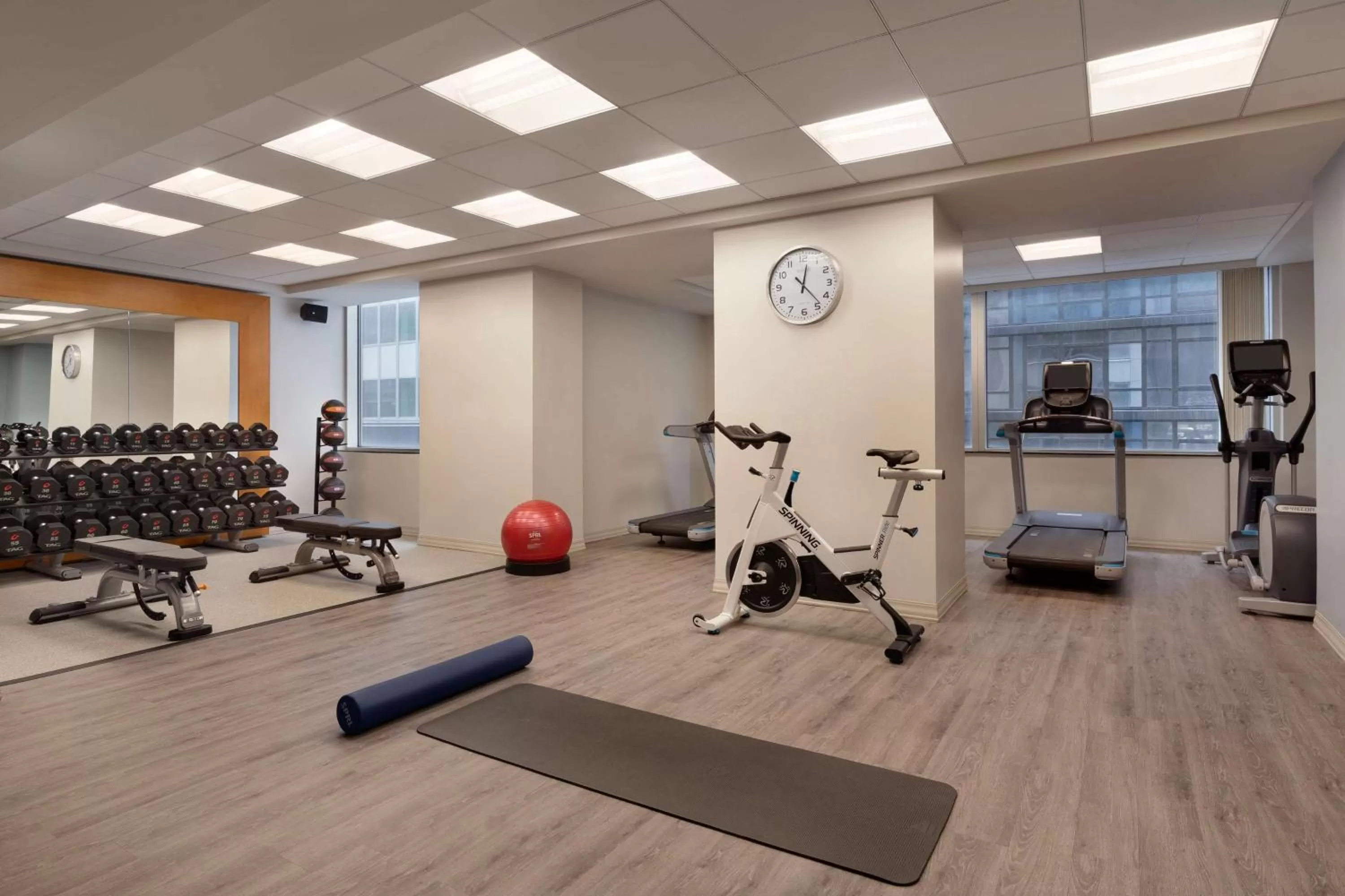 Fitness centre/facilities in DoubleTree by Hilton New York Downtown
