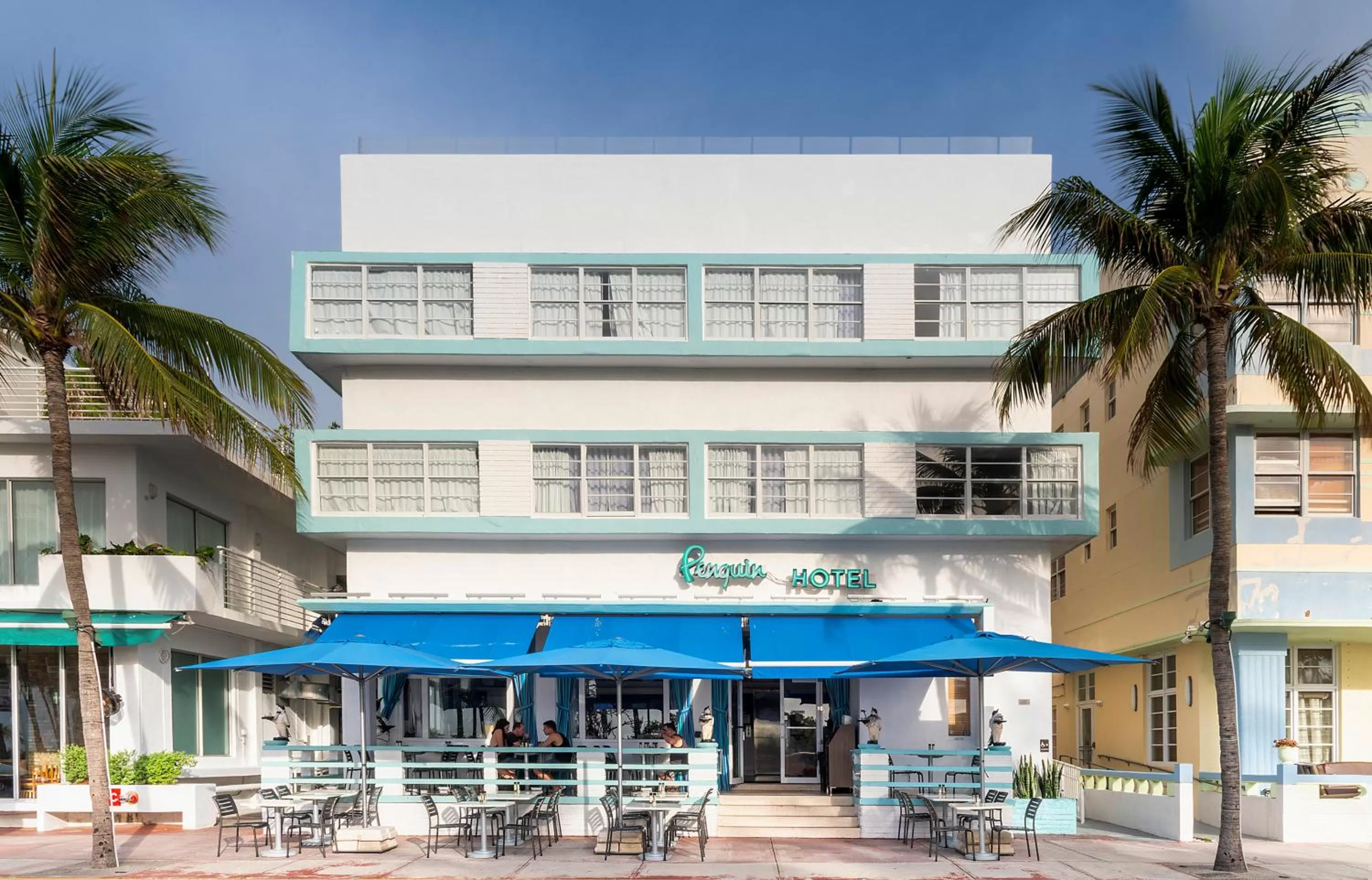 Property building in Penguin Hotel