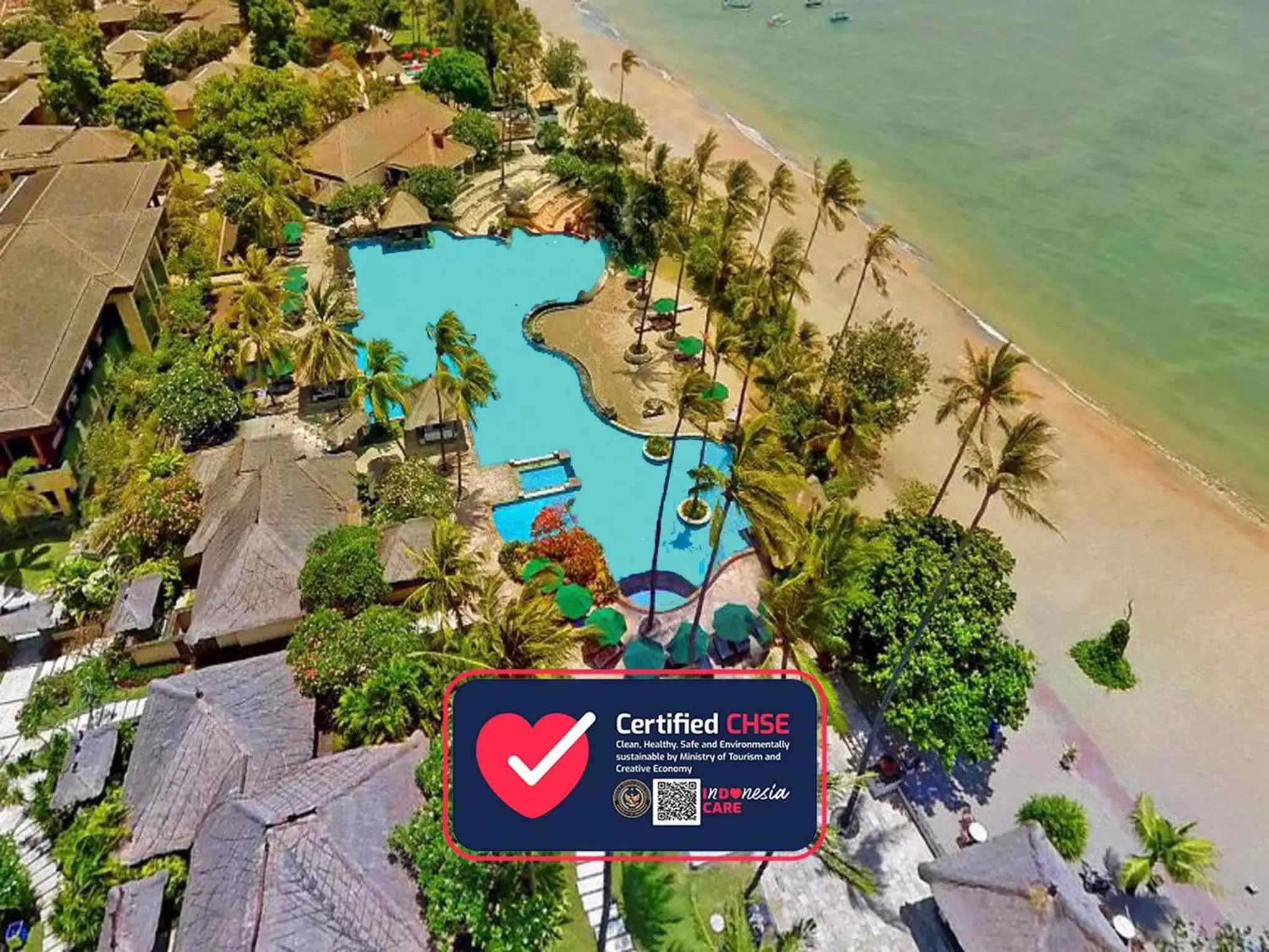 Bird's eye view, Bird's-eye View in The Patra Bali Resort & Villas - CHSE Certified