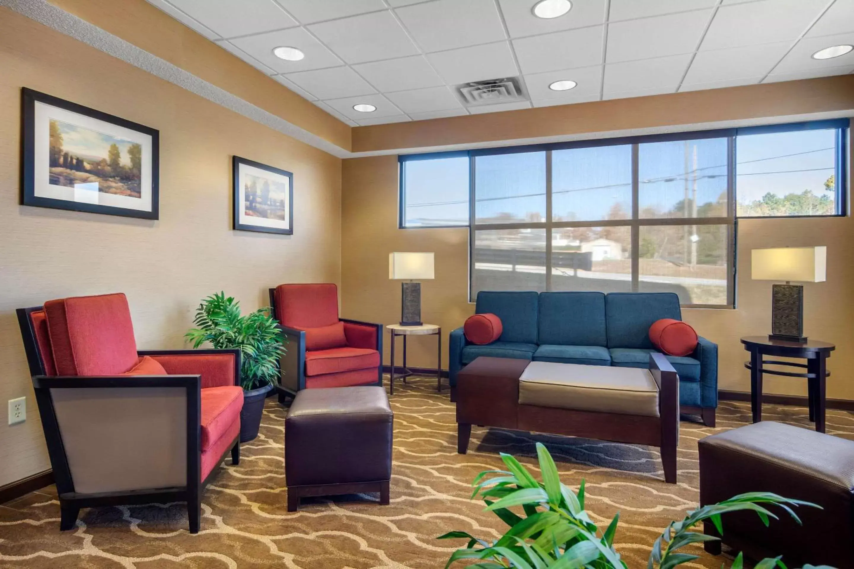 Lobby or reception in Comfort Inn & Suites LaGrange East Lobby or reception in Comfort Inn & Suites LaGrange East