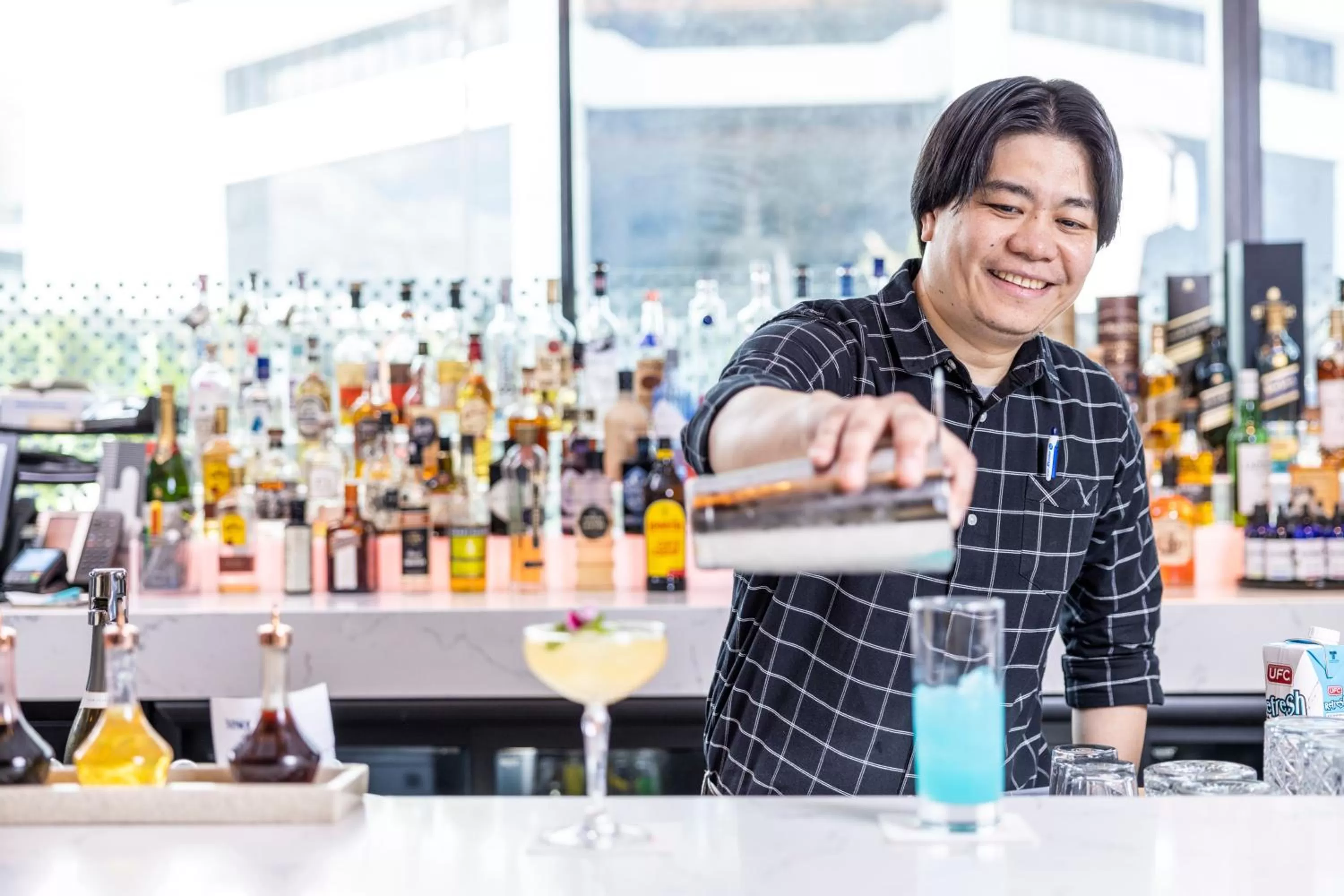 Lounge or bar in M Social Auckland