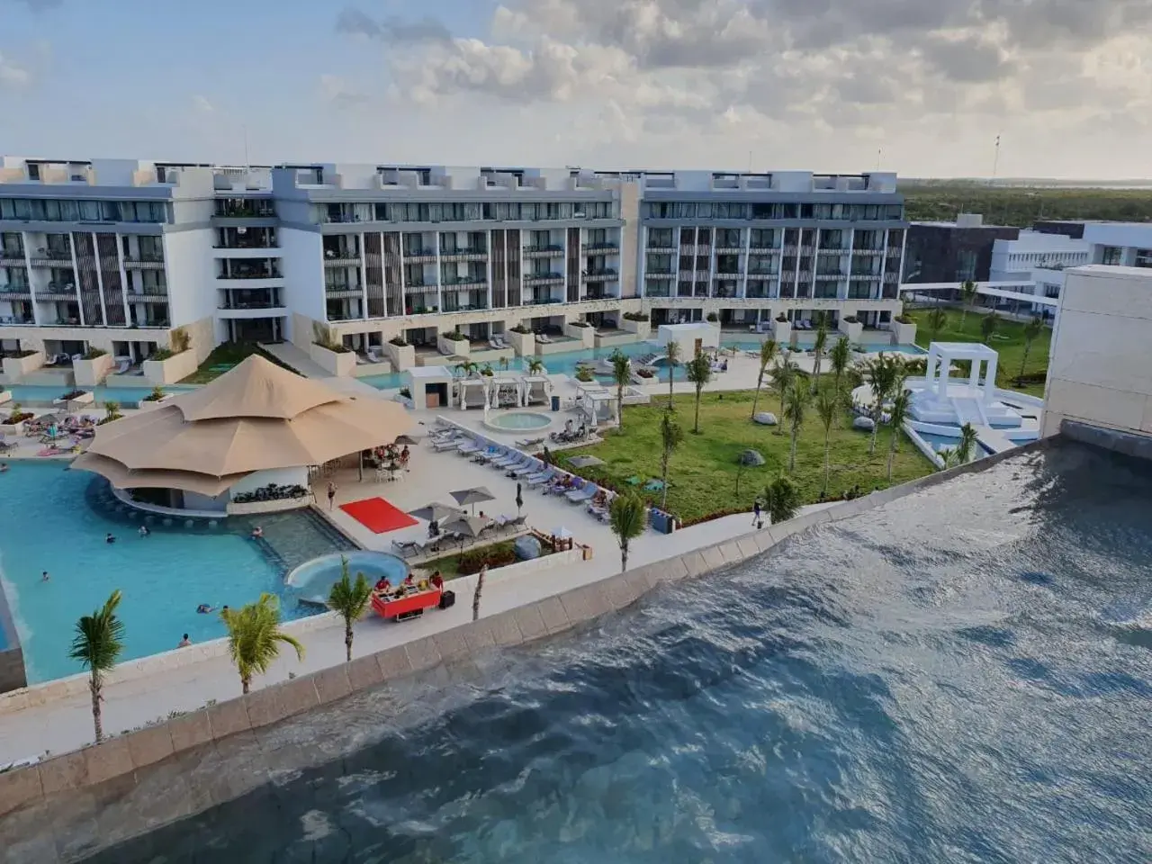 Pool View in Majestic Elegance Costa Mujeres - All Inclusive