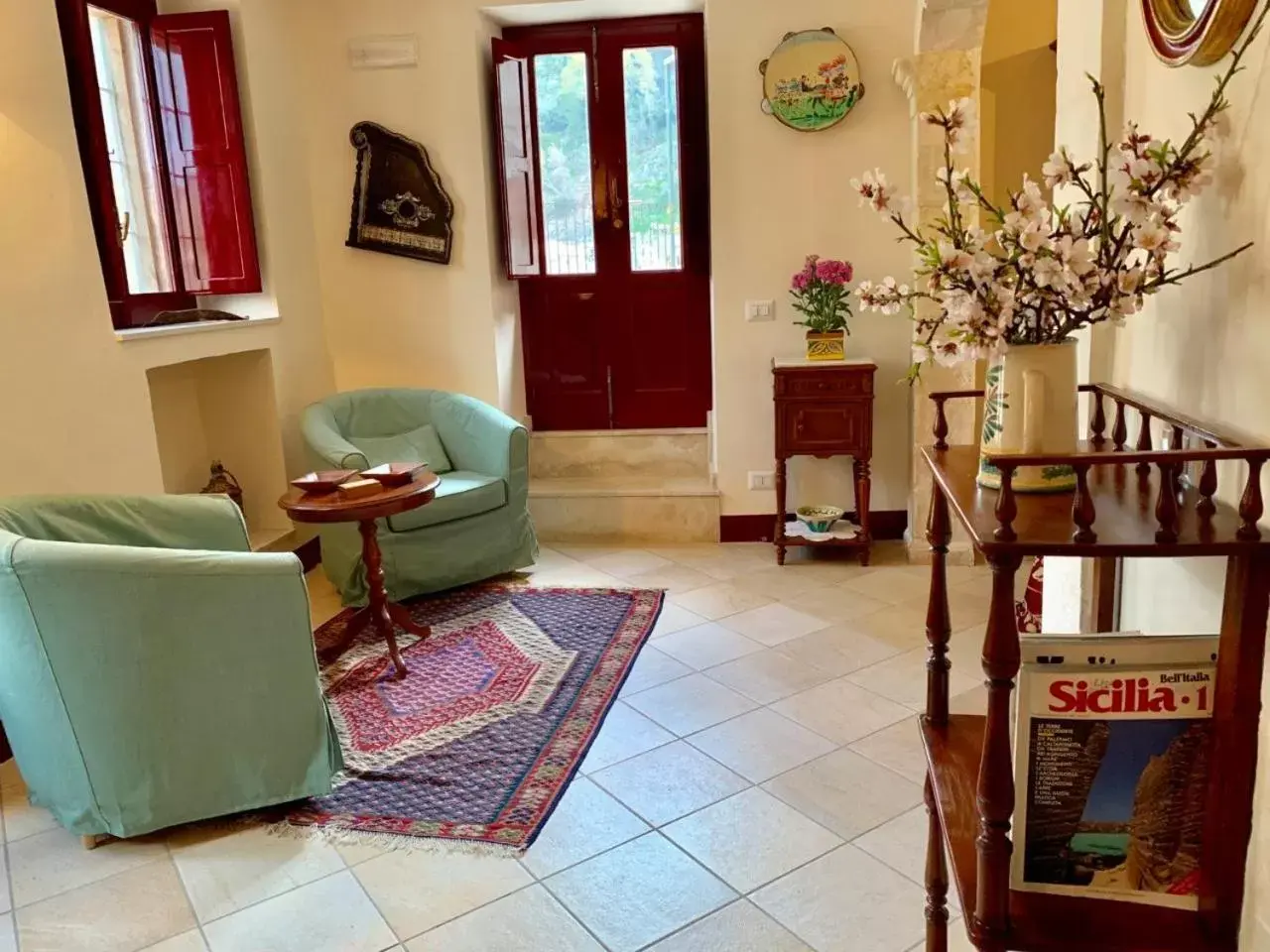 Living room, Seating Area in Scicli Albergo Diffuso