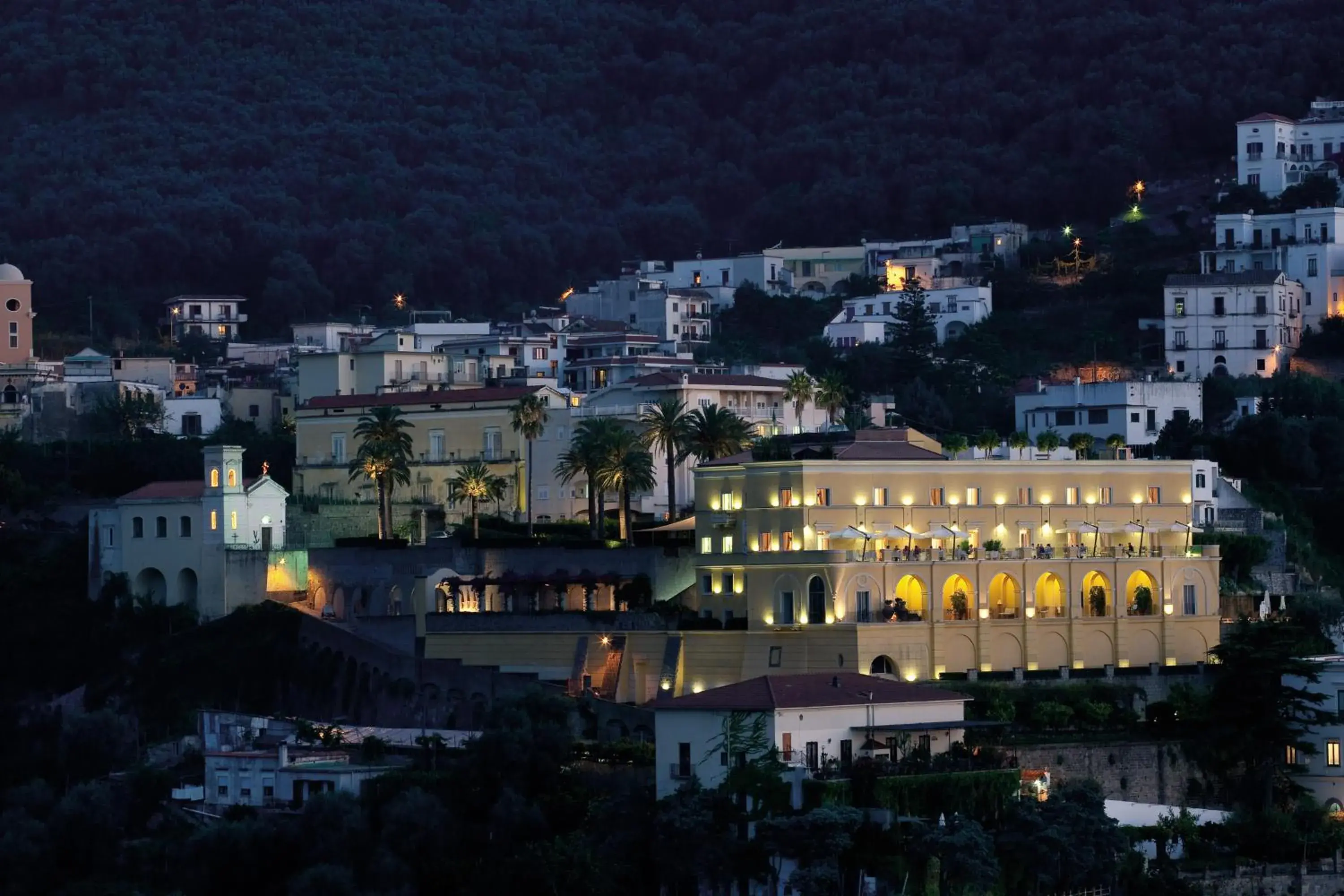 Bird's eye view in Grand Hotel Angiolieri