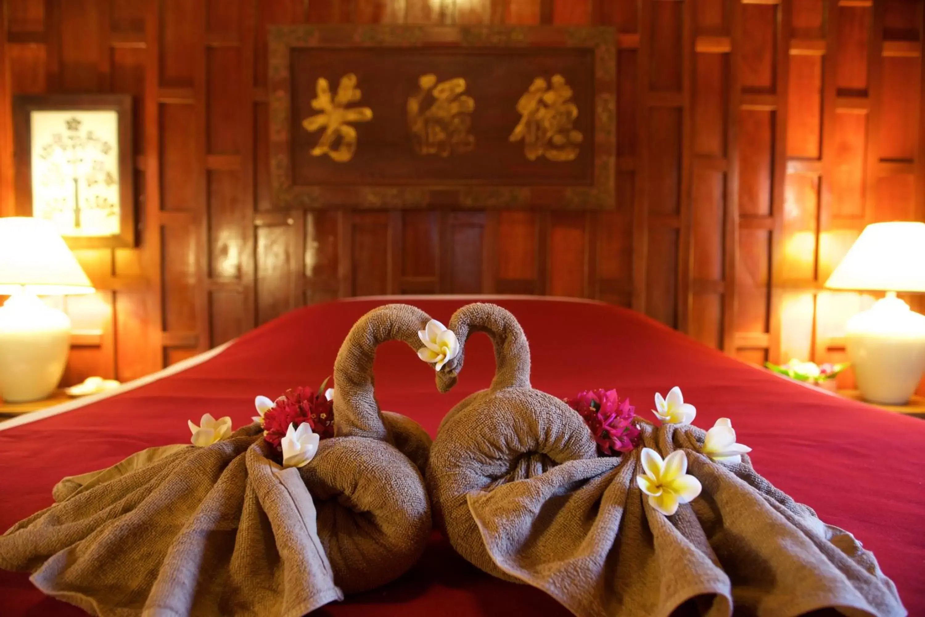 Bedroom, Bed in Terres Rouges Lodge