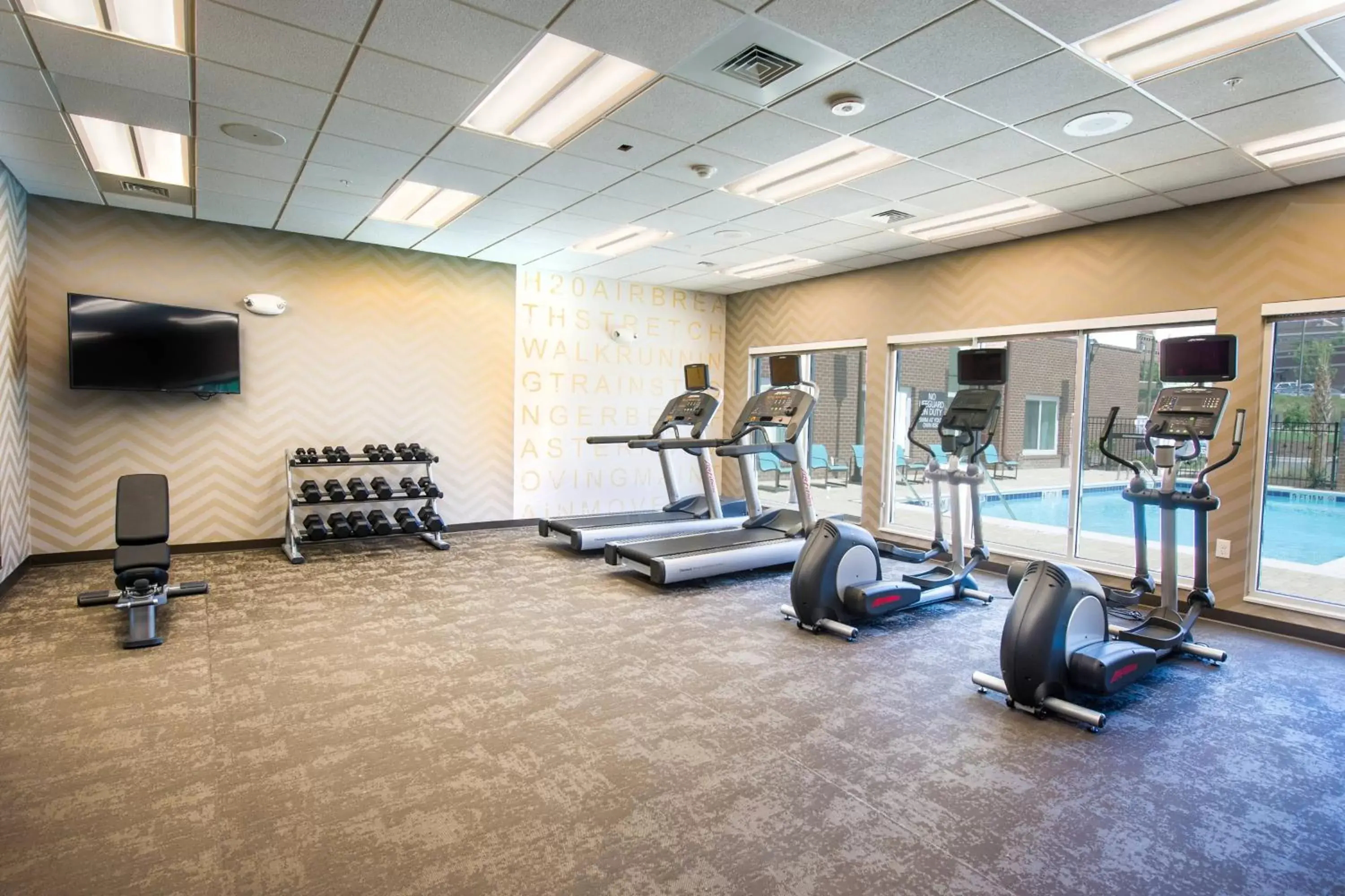 Fitness centre/facilities, Fitness Center/Facilities in Residence Inn by Marriott Columbia West/Lexington
