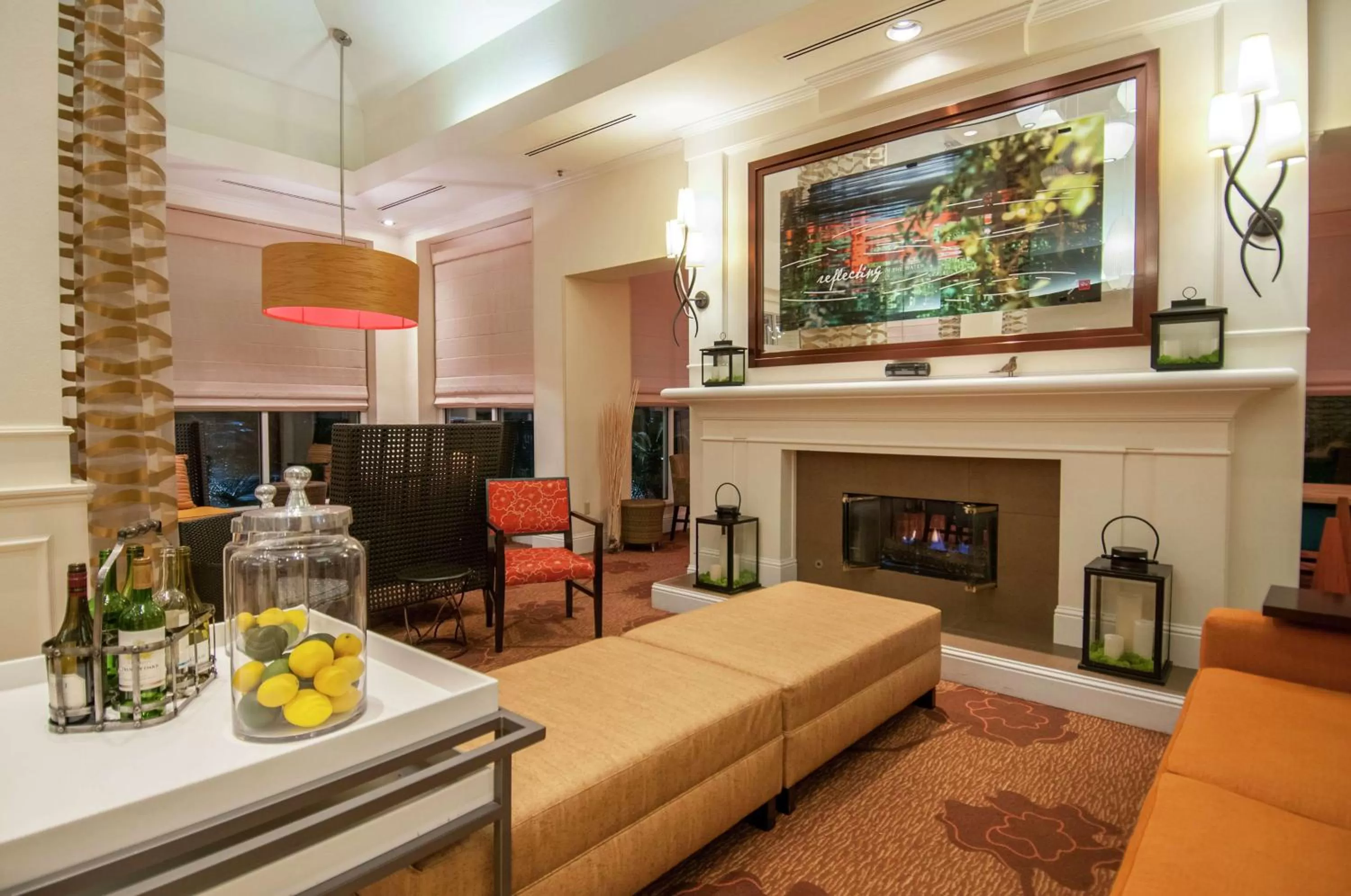 Lobby or reception in Hilton Garden Inn New Orleans Airport