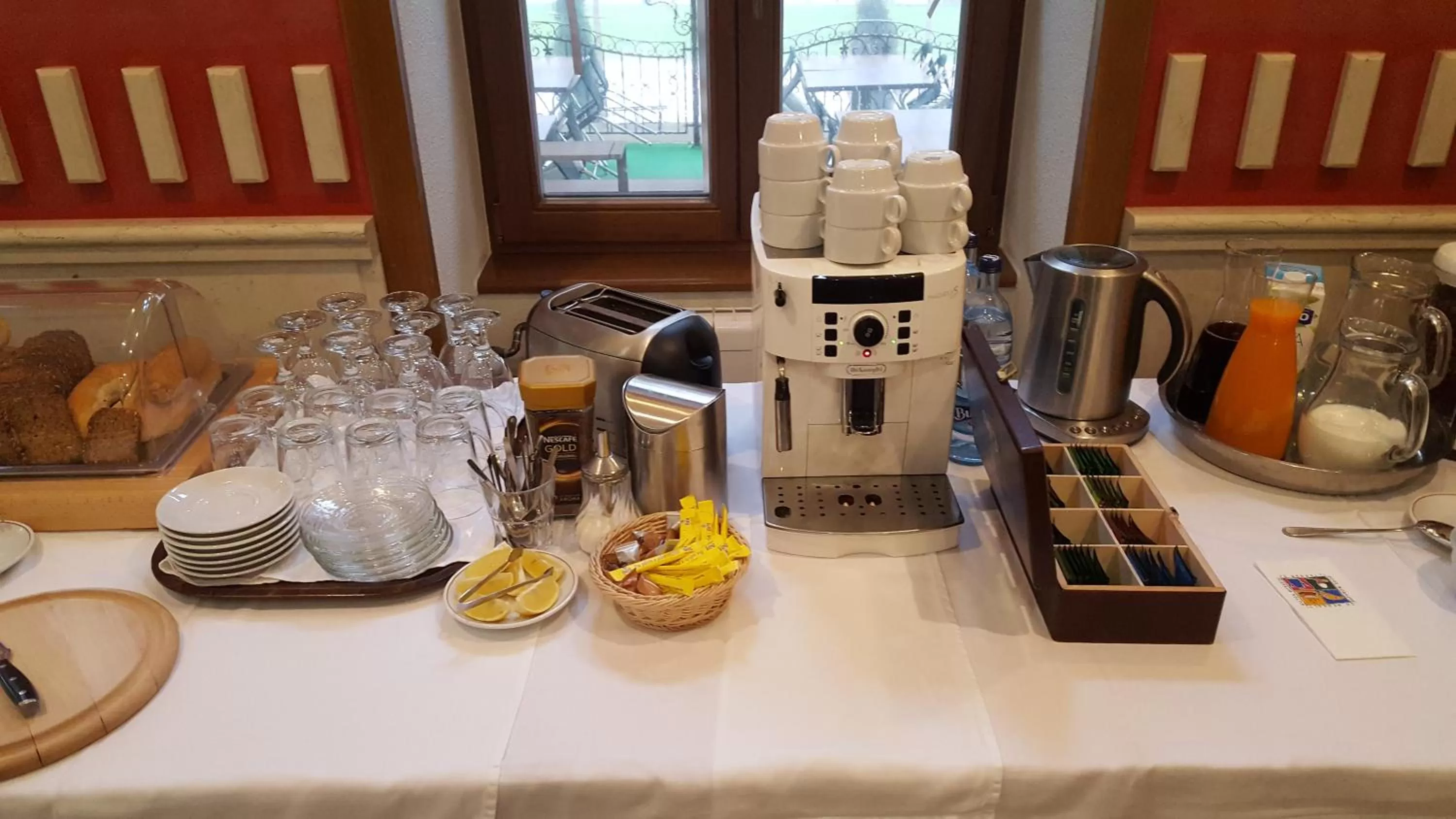 Buffet breakfast in Top Penzión Marína