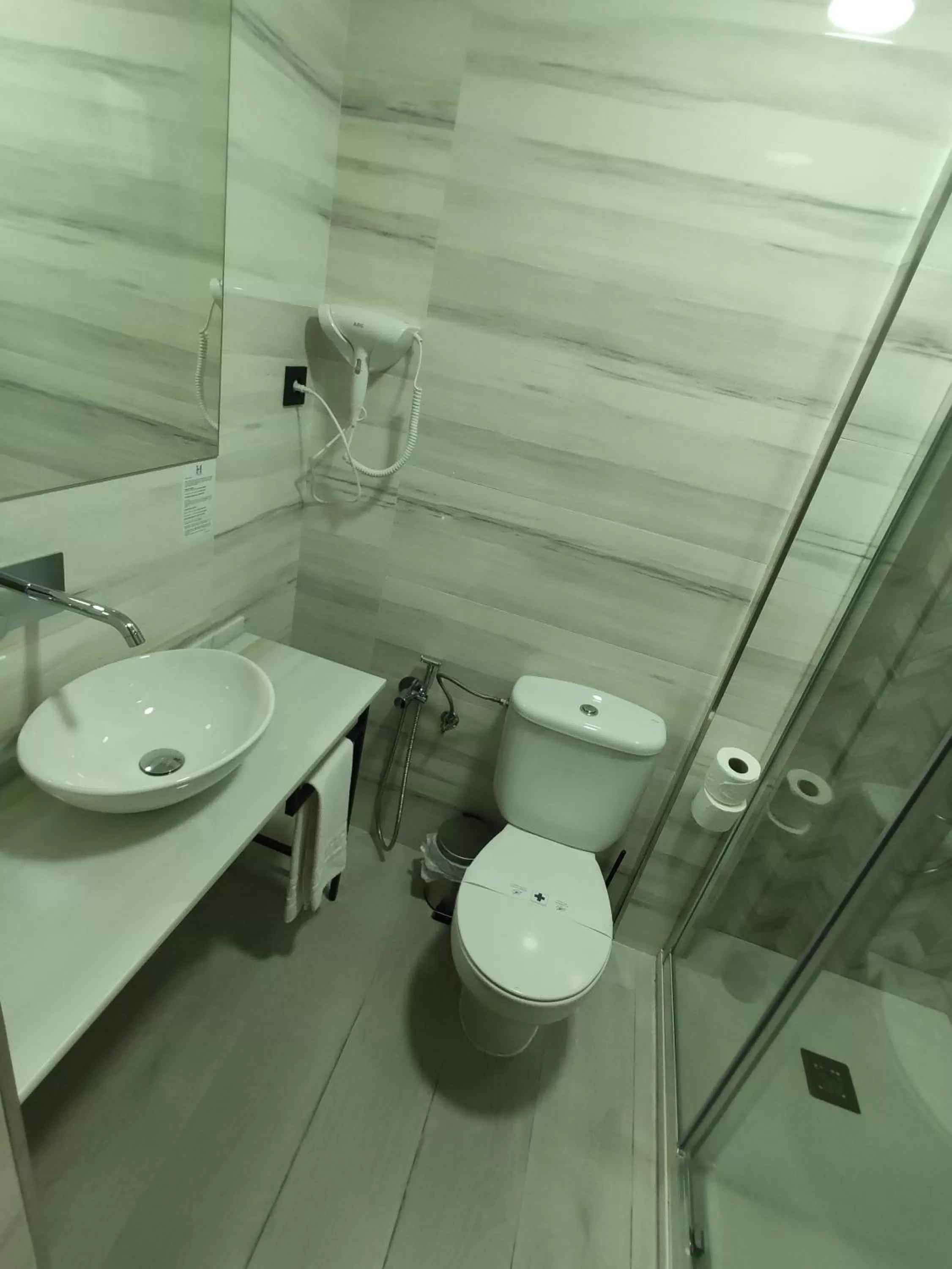 Toilet in Hotel Cedran