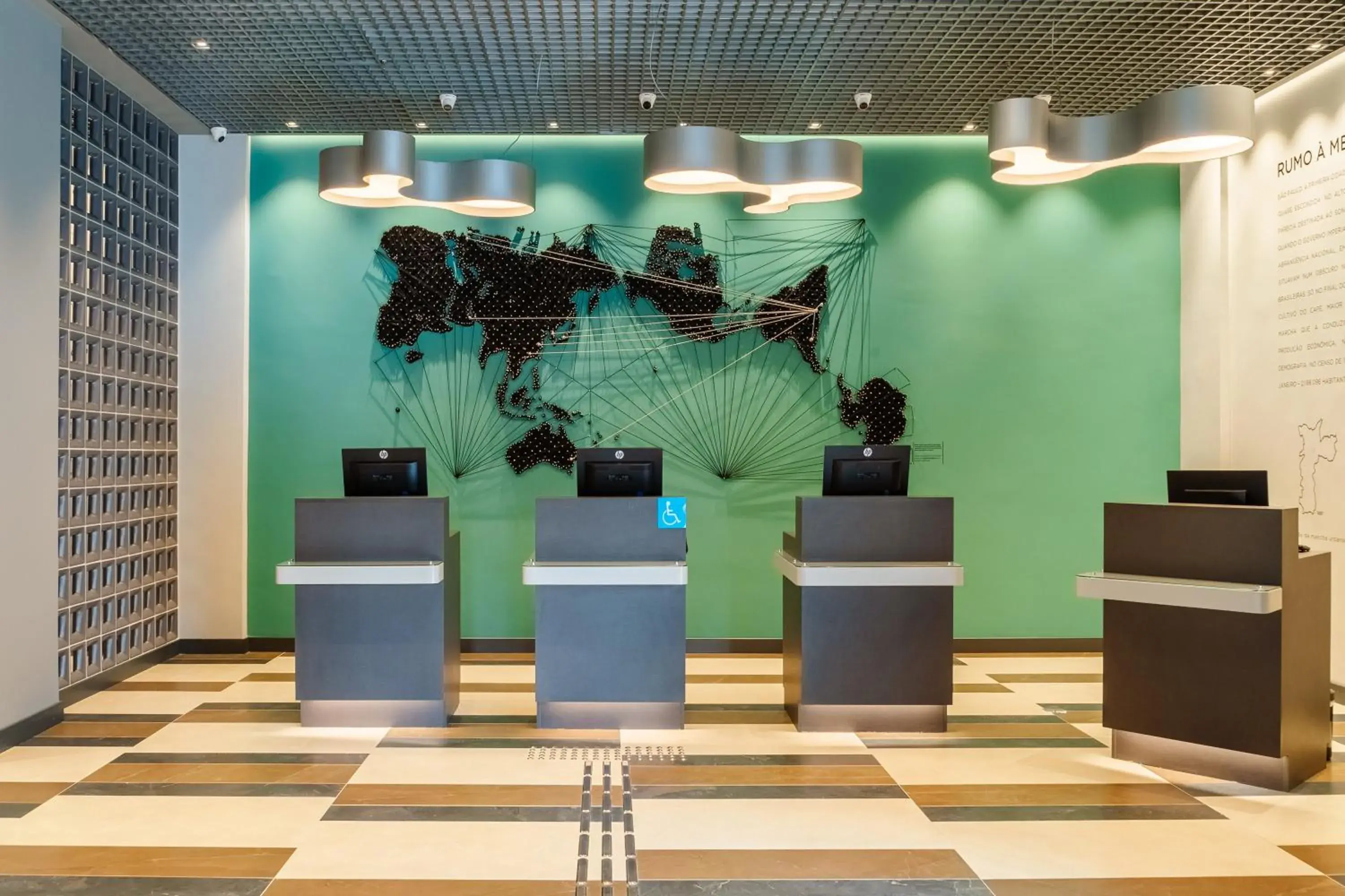 Lobby or reception in Ibis Styles SP Centro Lobby or reception in Ibis Styles SP Centro