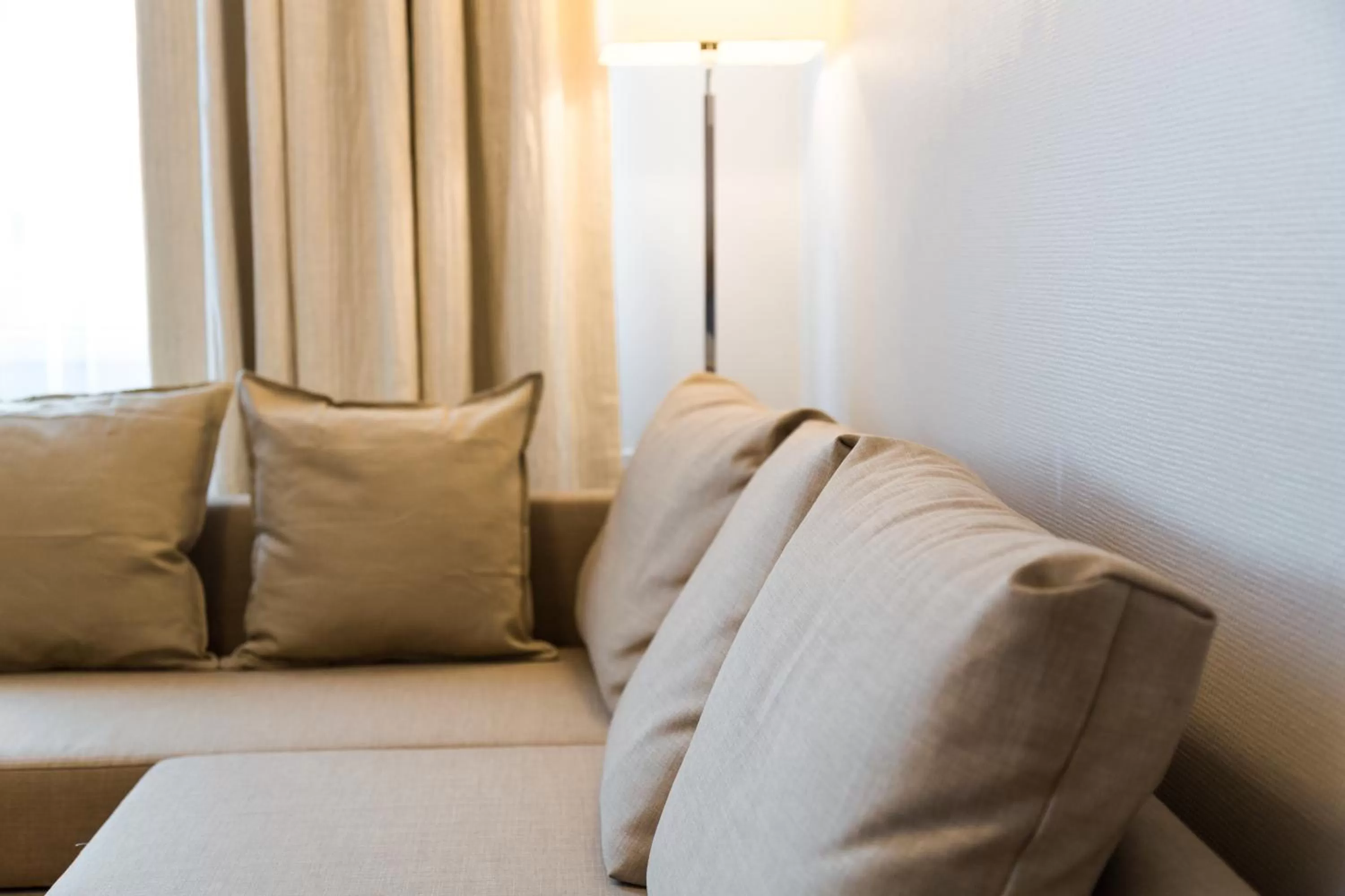 Living room in Torget Aparthotel