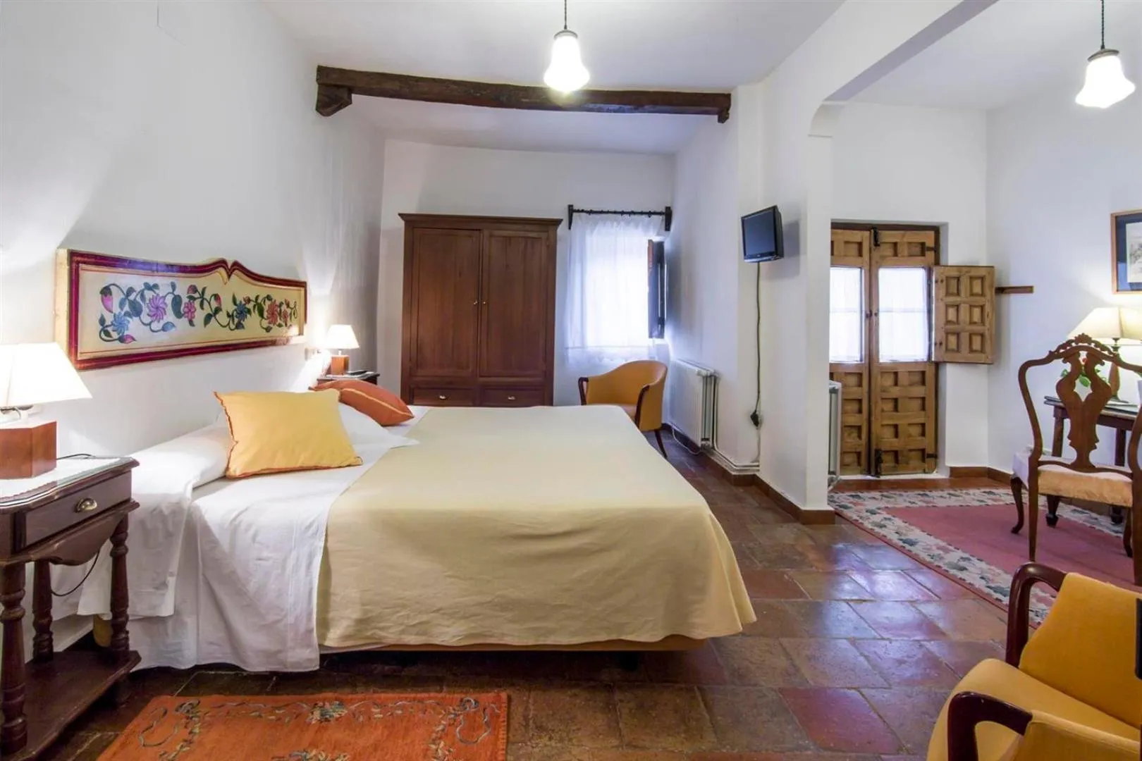 Photo of the whole room, Bed in Posada San José