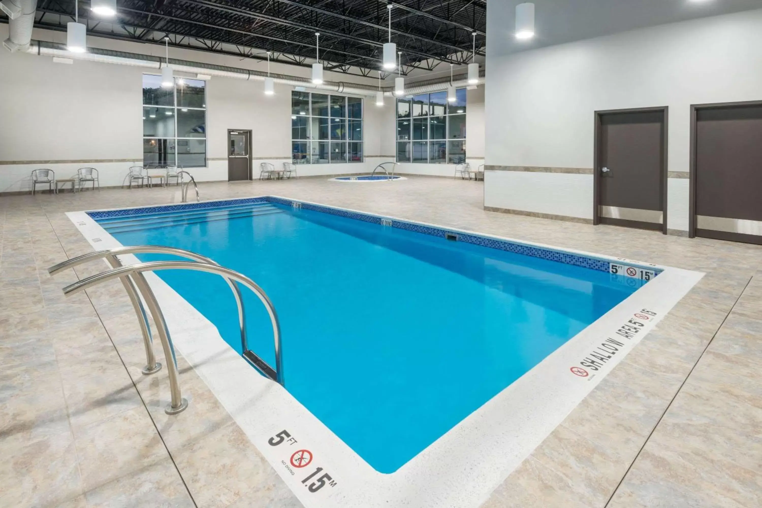 On site, Swimming Pool in Microtel Inn & Suites by Wyndham Sudbury
