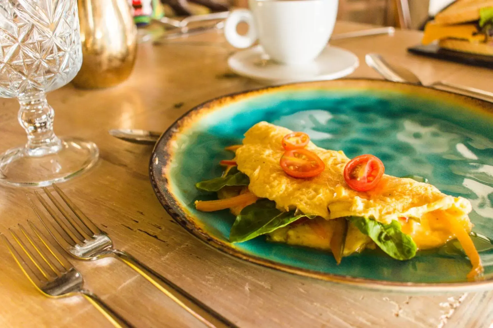 Food close-up in Camp David Ranch