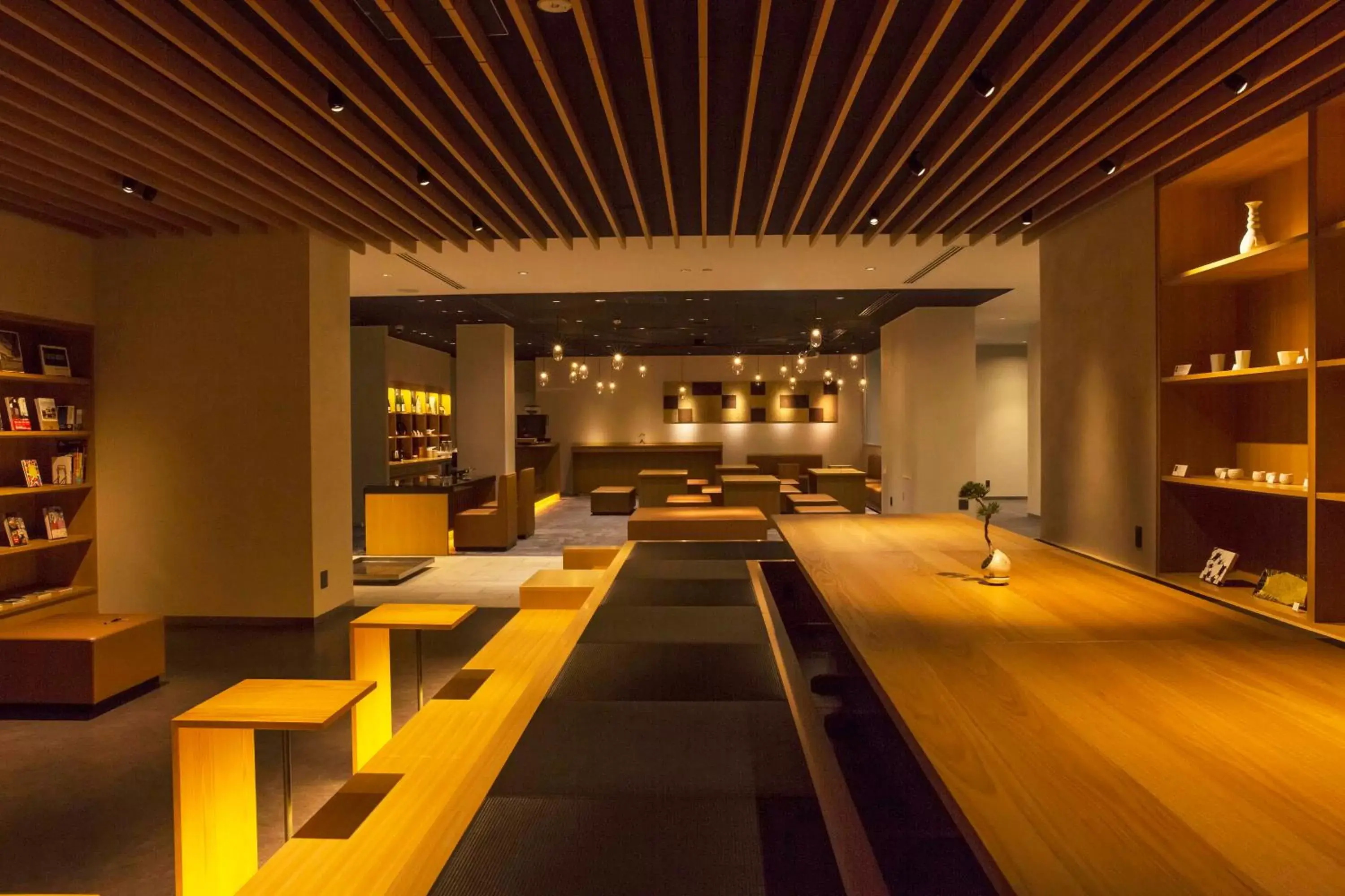 Lobby or reception, Lounge/Bar in UAN kanazawa