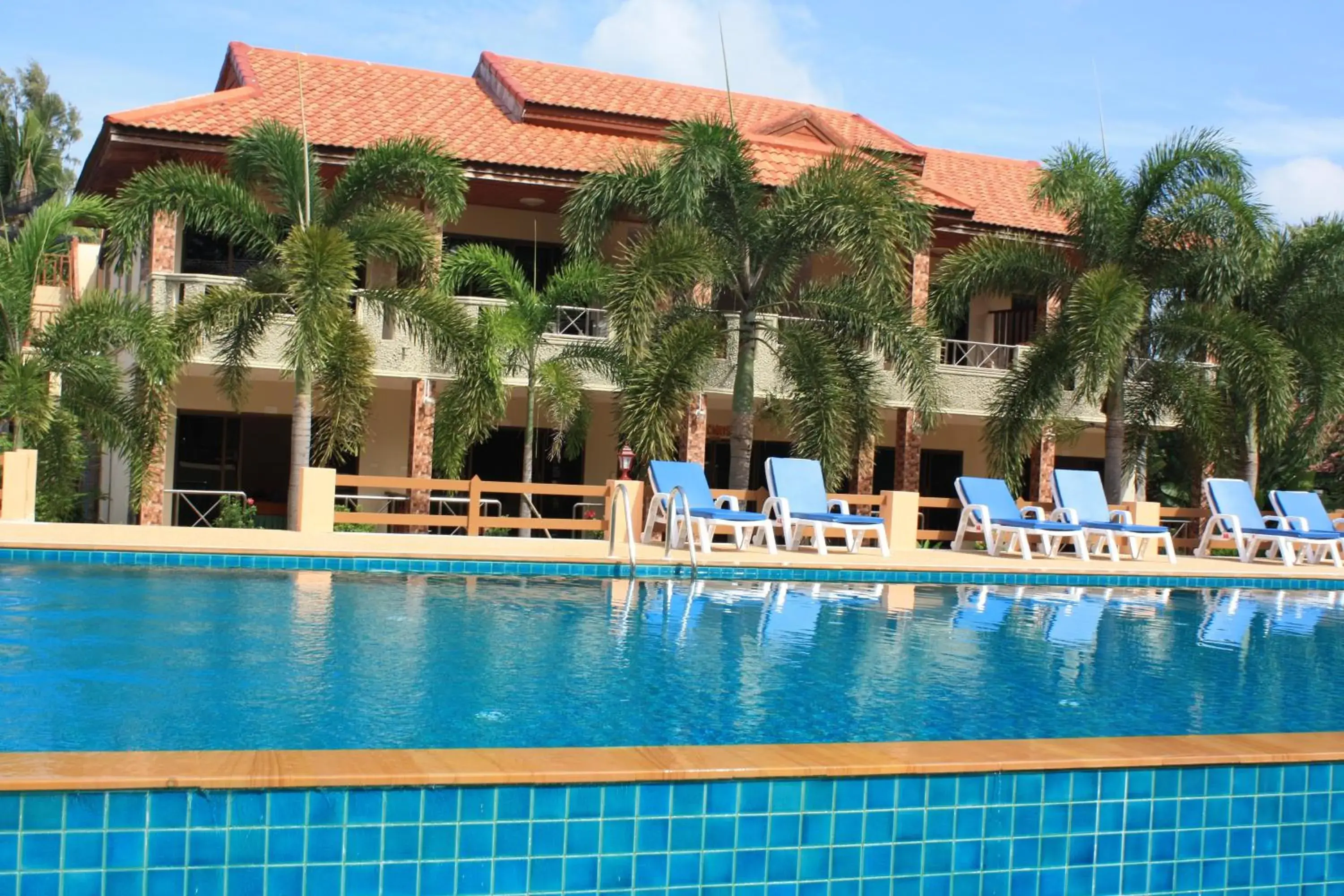 Swimming Pool in D.R. Lanta Bay Resort