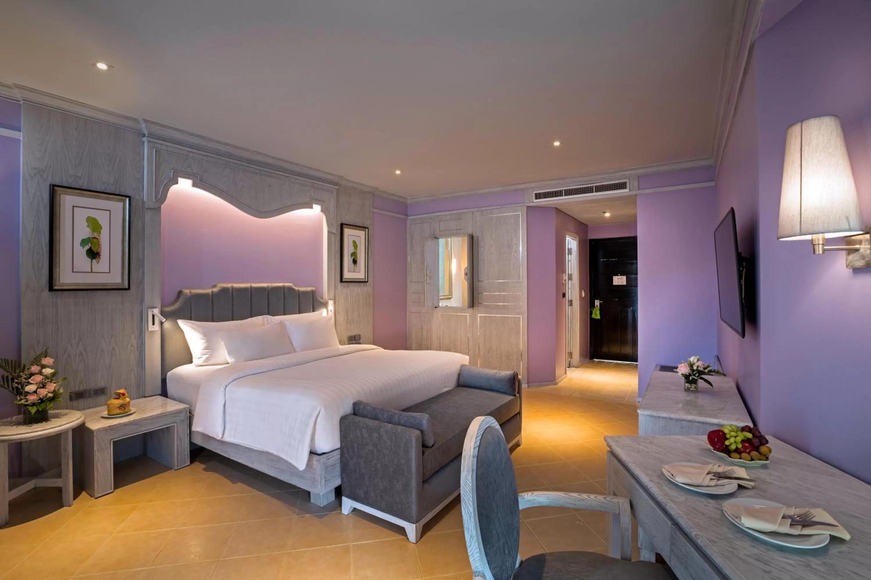 Bed in Aonang Villa Resort I Beach Front