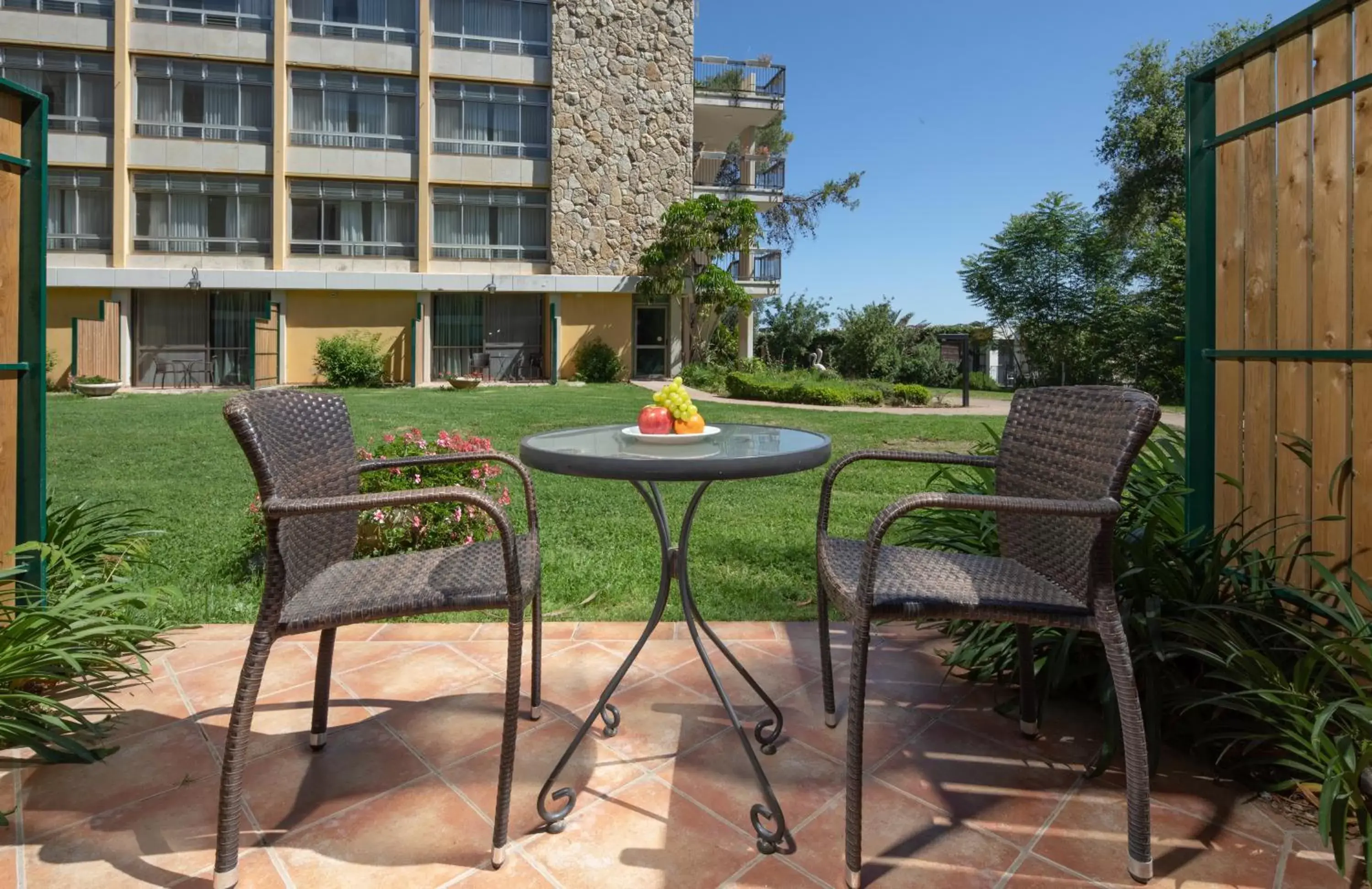 Garden in Hacienda Forest View Hotel