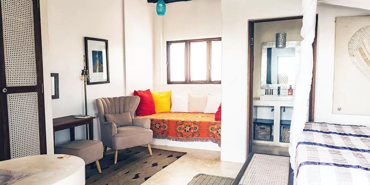 Photo of the whole room, Bed in Jua House