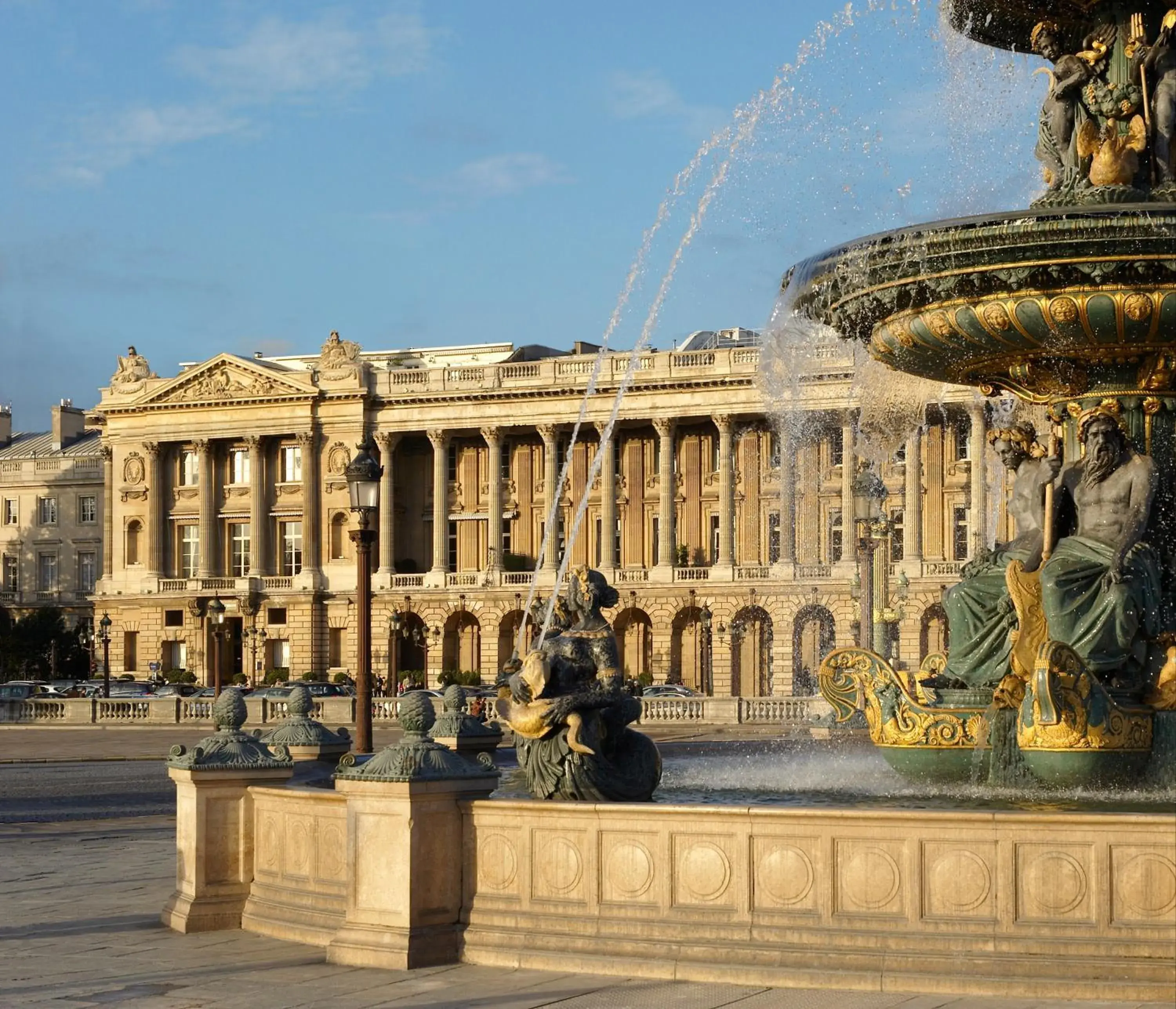 Facade/entrance in Hotel de Crillon Facade/entrance in Hotel de Crillon