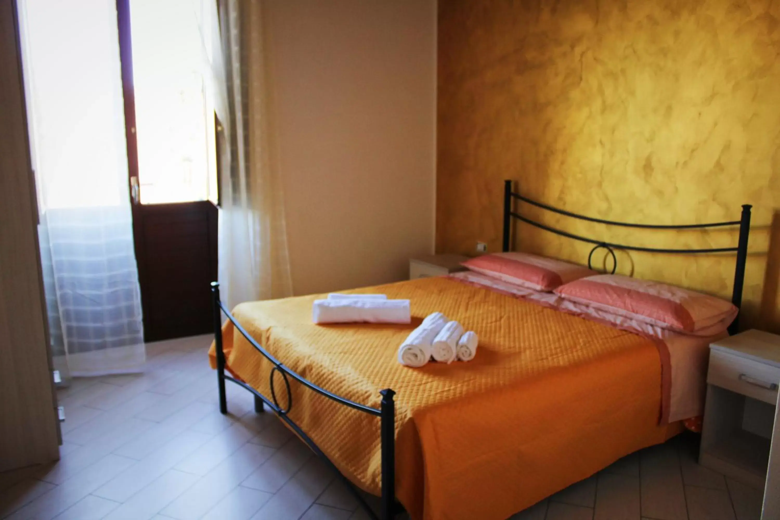 Bed in B & B Arcobaleno