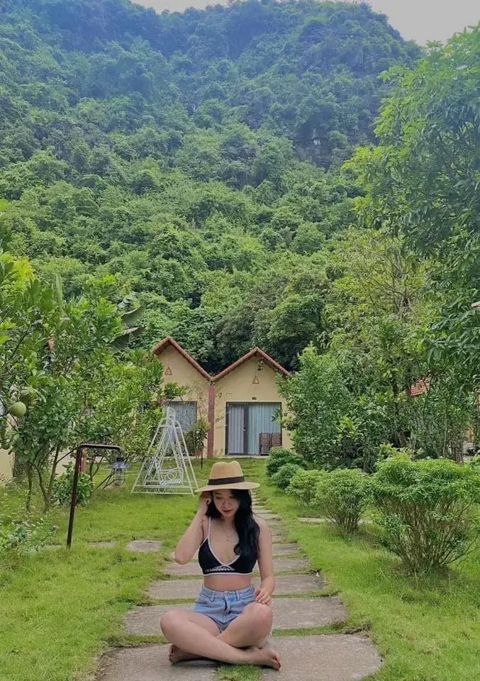 Garden in Trang An Retreat