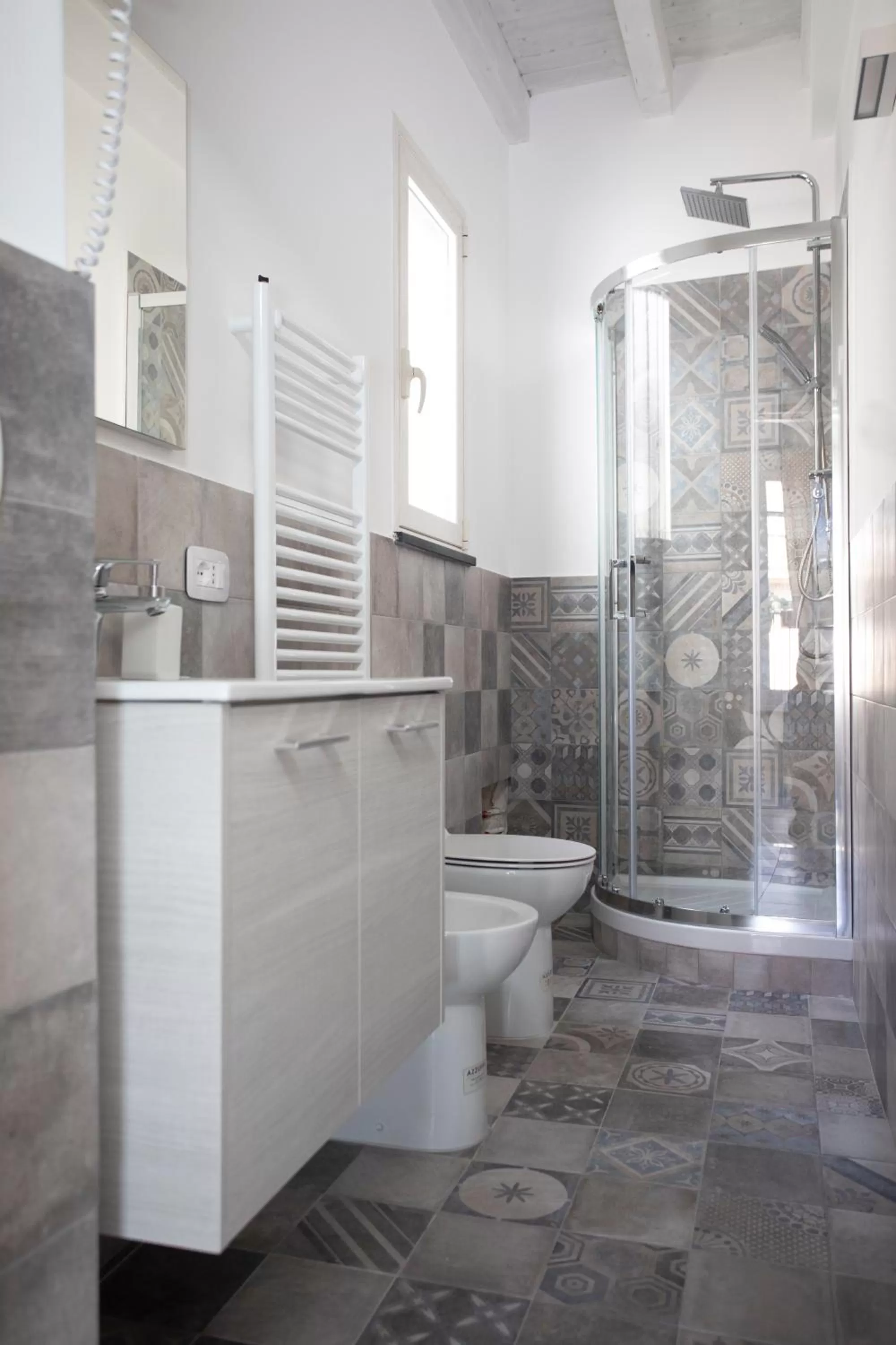 Shower in Rooms 19 B&B