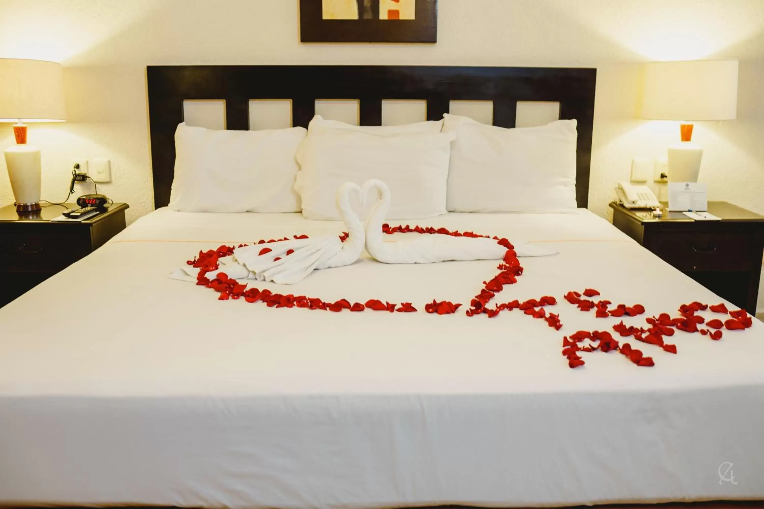 Decorative detail, Bed in Best Western Hotel Posada Freeman Zona Dorada