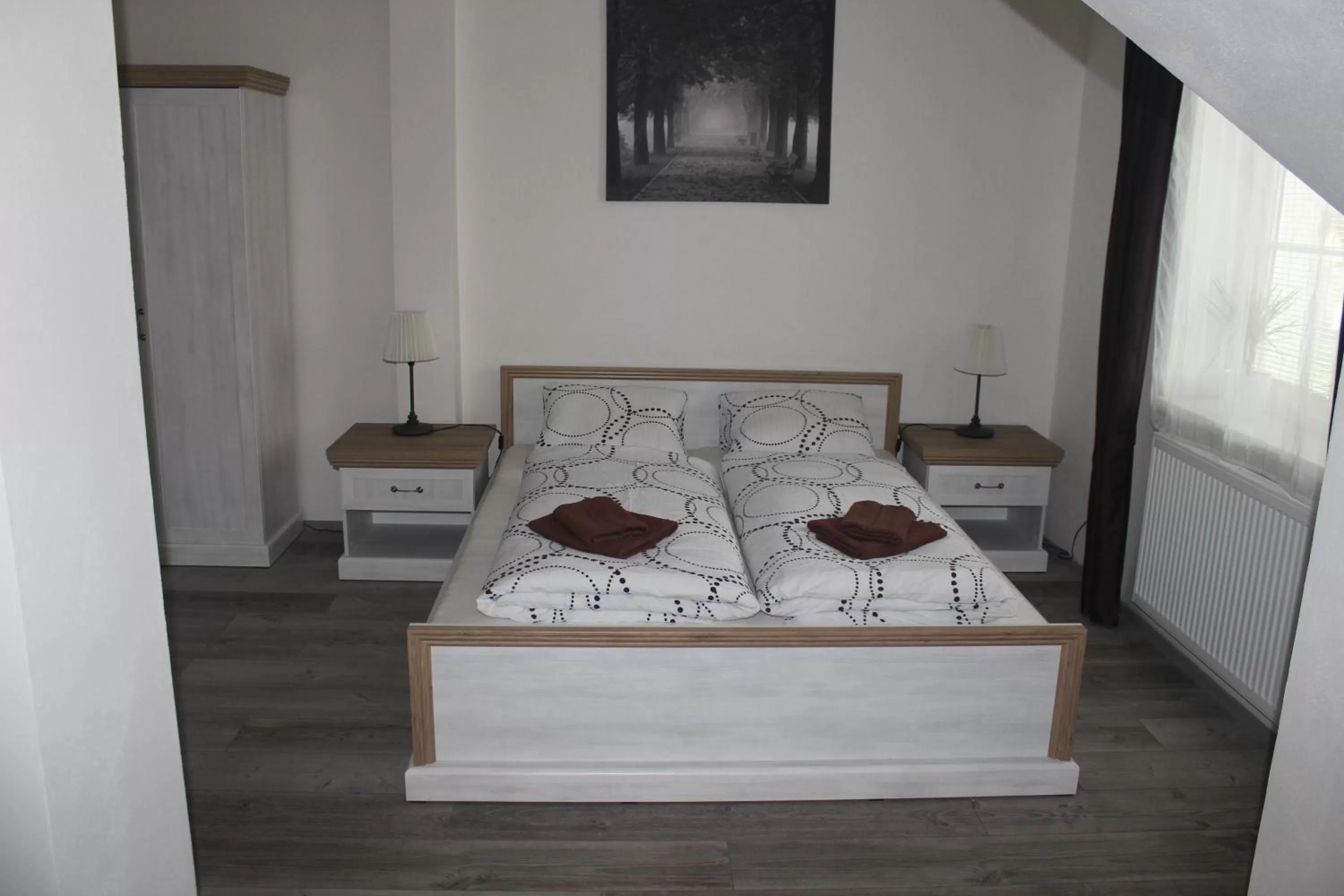 Living room, Bed in Penzion Vesely