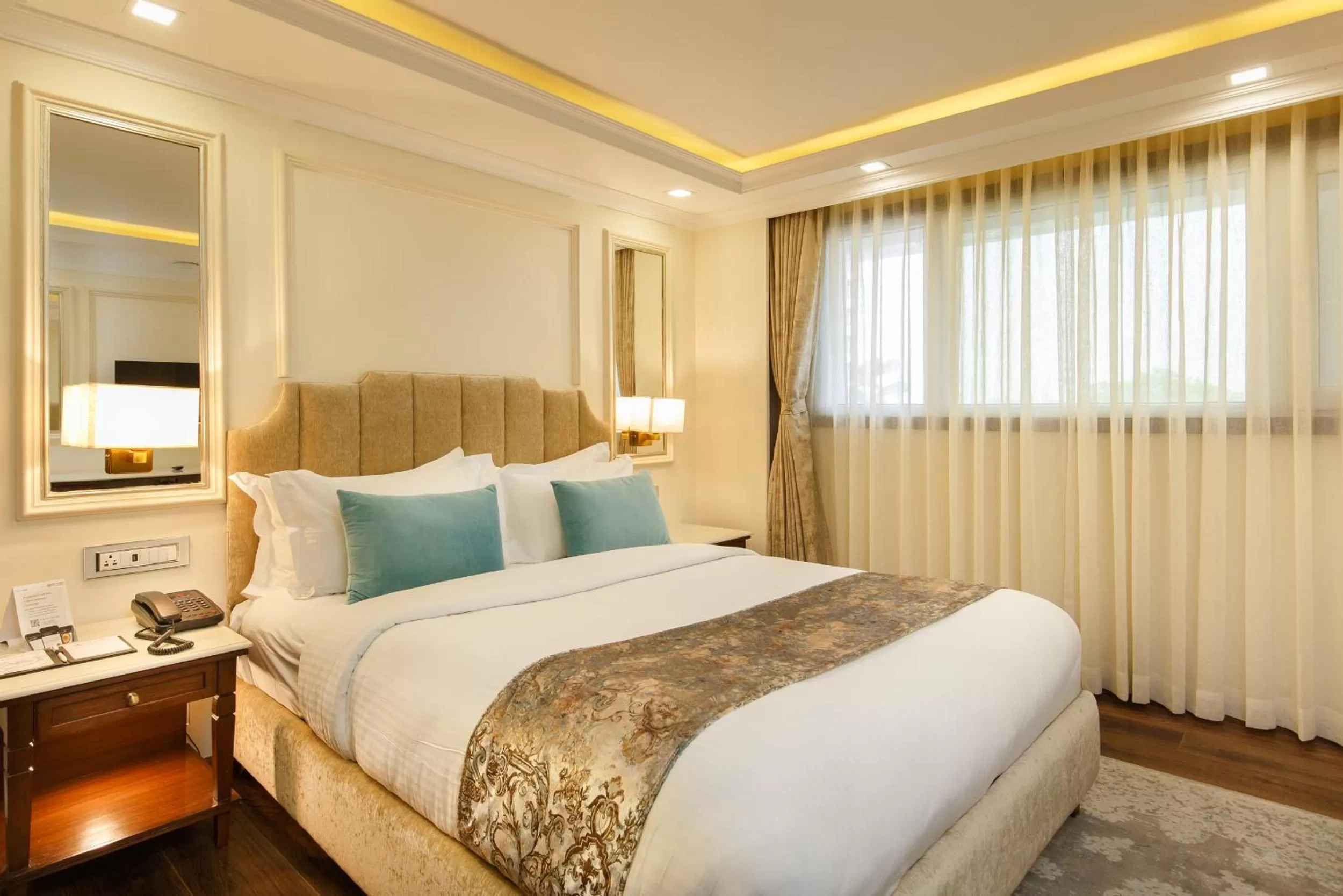 Bedroom, Bed in Hotel Shanker-Palatial Heritage Kathmandu