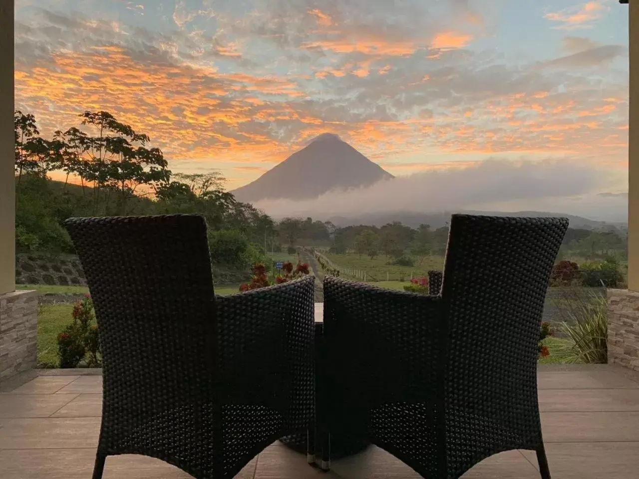 Balcony/Terrace in Arenal Roca Suites