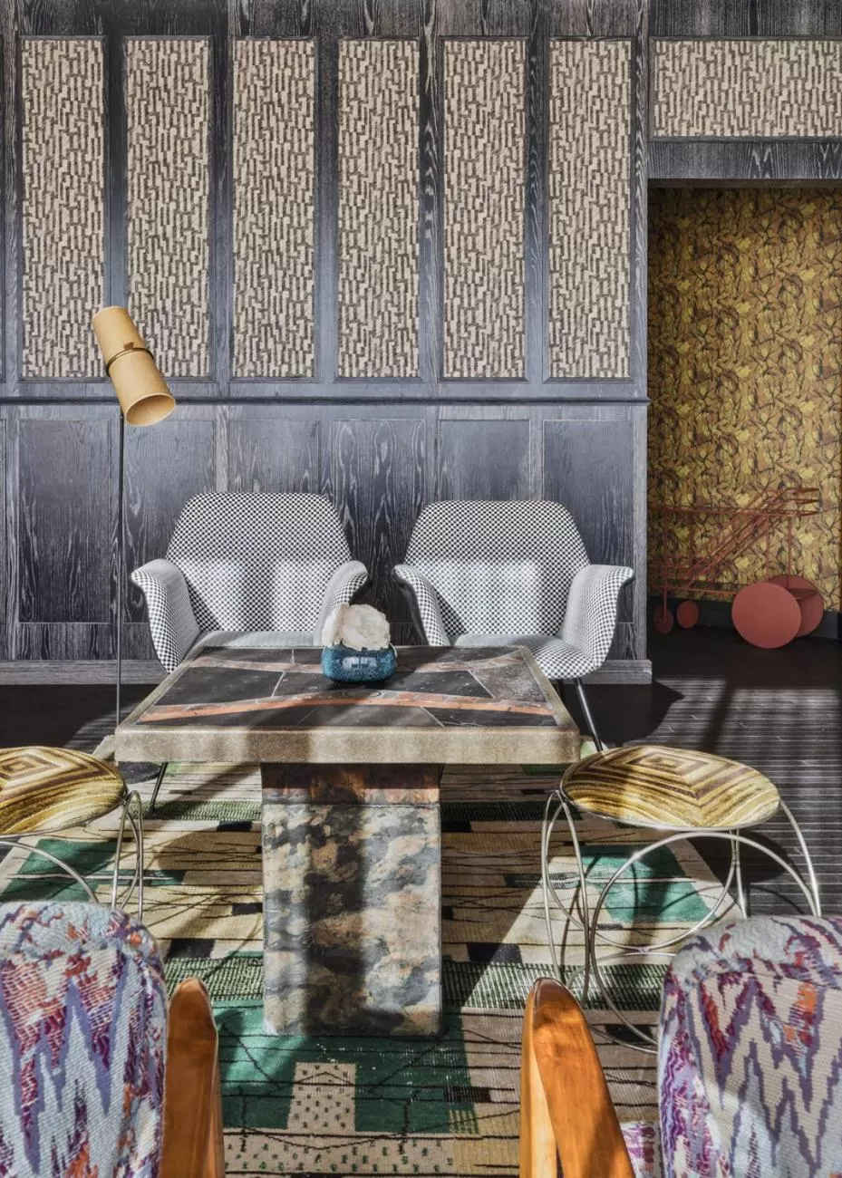 Lounge or bar in San Francisco Proper Hotel, a Member of Design Hotels