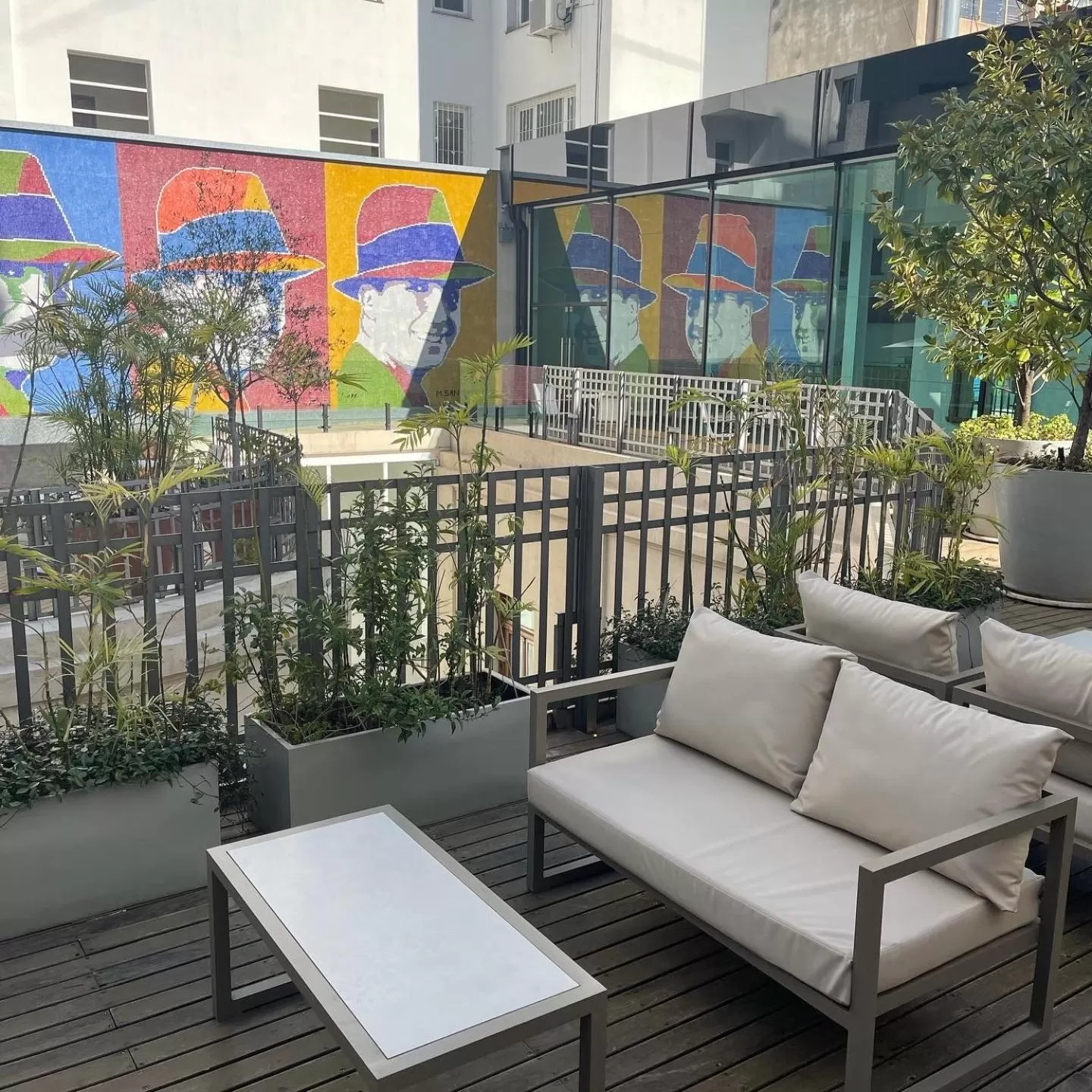 Balcony/Terrace in Cassa Lepage Art Hotel Buenos Aires