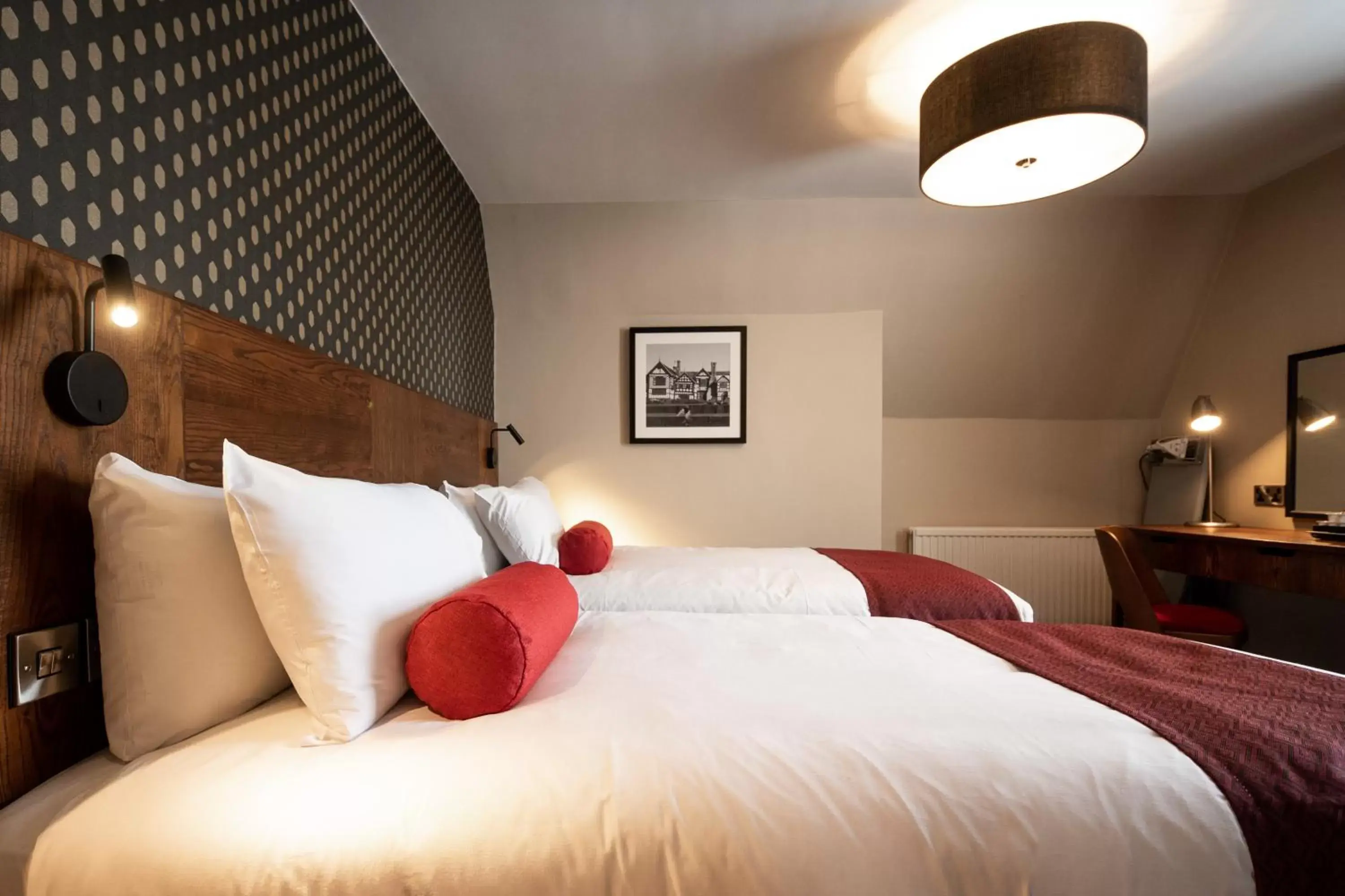 Twin Room - Disability Access in Miller & Carter Heaton Chapel by Innkeeper's Collection Twin Room - Disability Access in Miller & Carter Heaton Chapel by Innkeeper's Collection