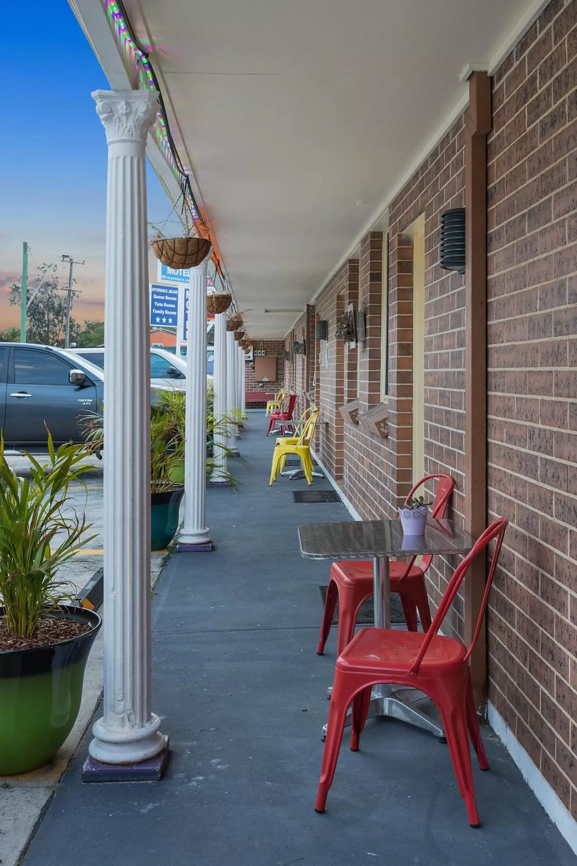 Balcony/Terrace in Buccaneer Motel