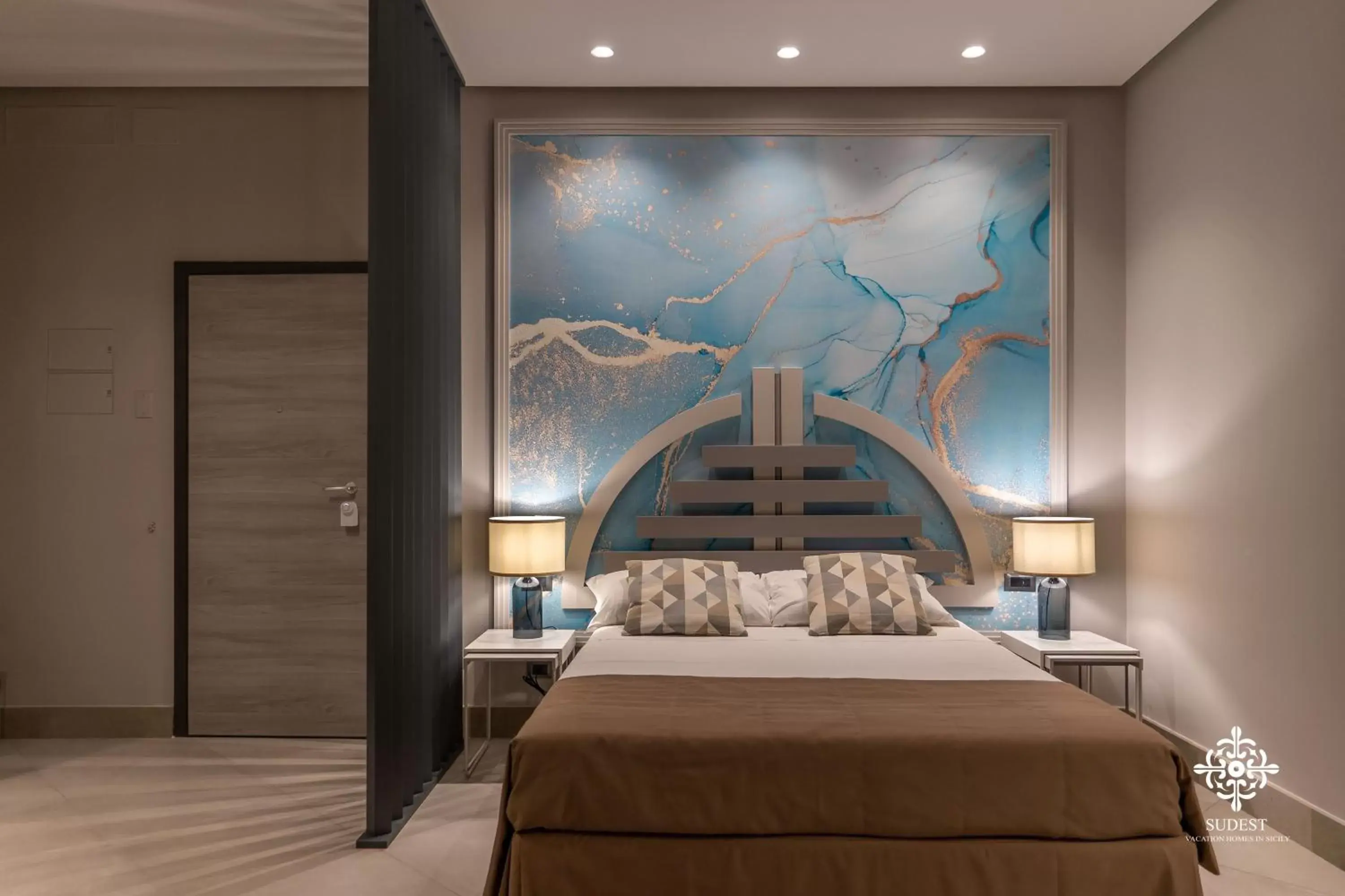 Bed in Matteotti Luxury Residence